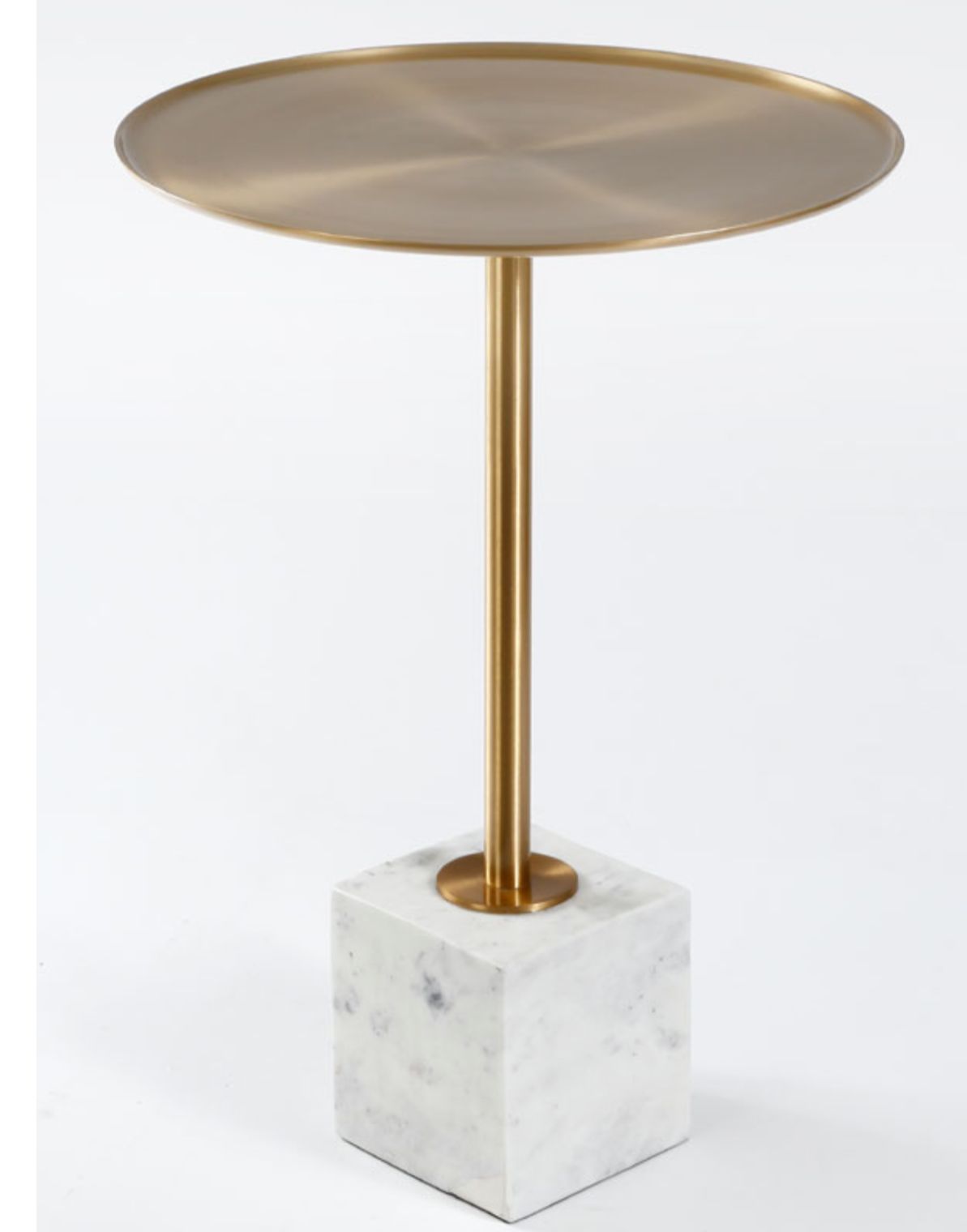 שולחן צד עגול BRASSGOLD MARBLE שולחן צד עגול BRASSGOLD MARBLE