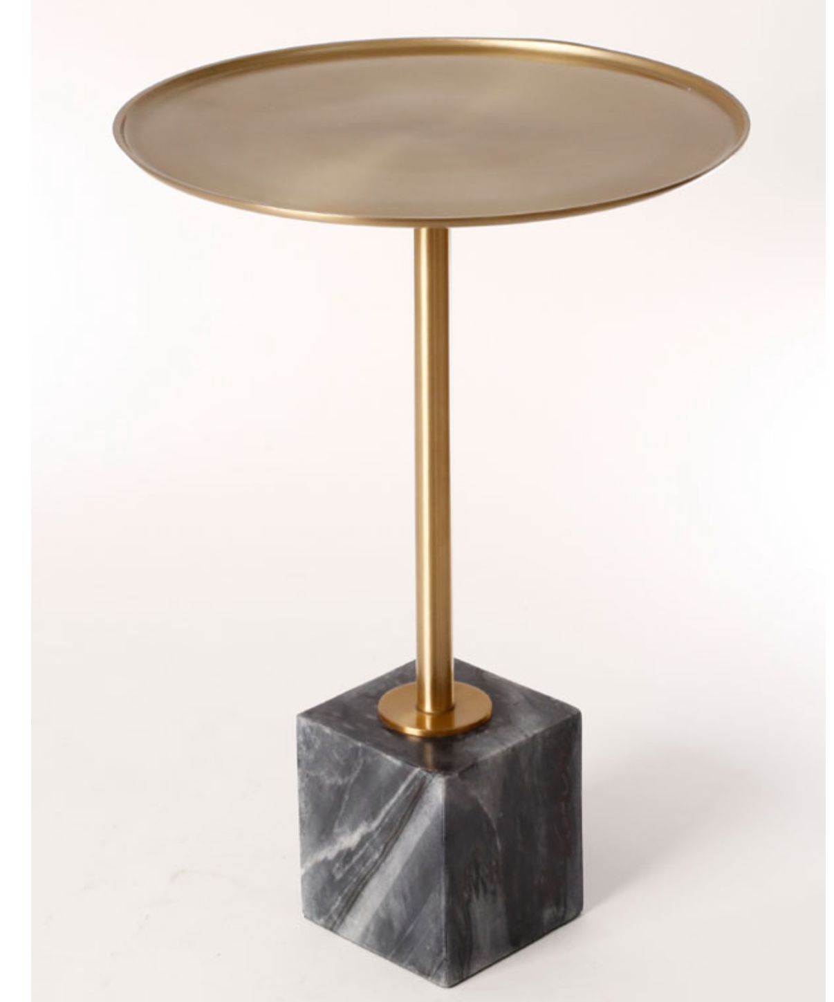 שולחן צד עגול BRASSGOLD MARBLE שולחן צד עגול BRASSGOLD MARBLE