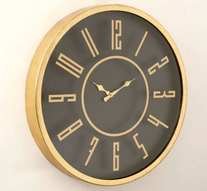 שעון קיר עץ FONTAINE