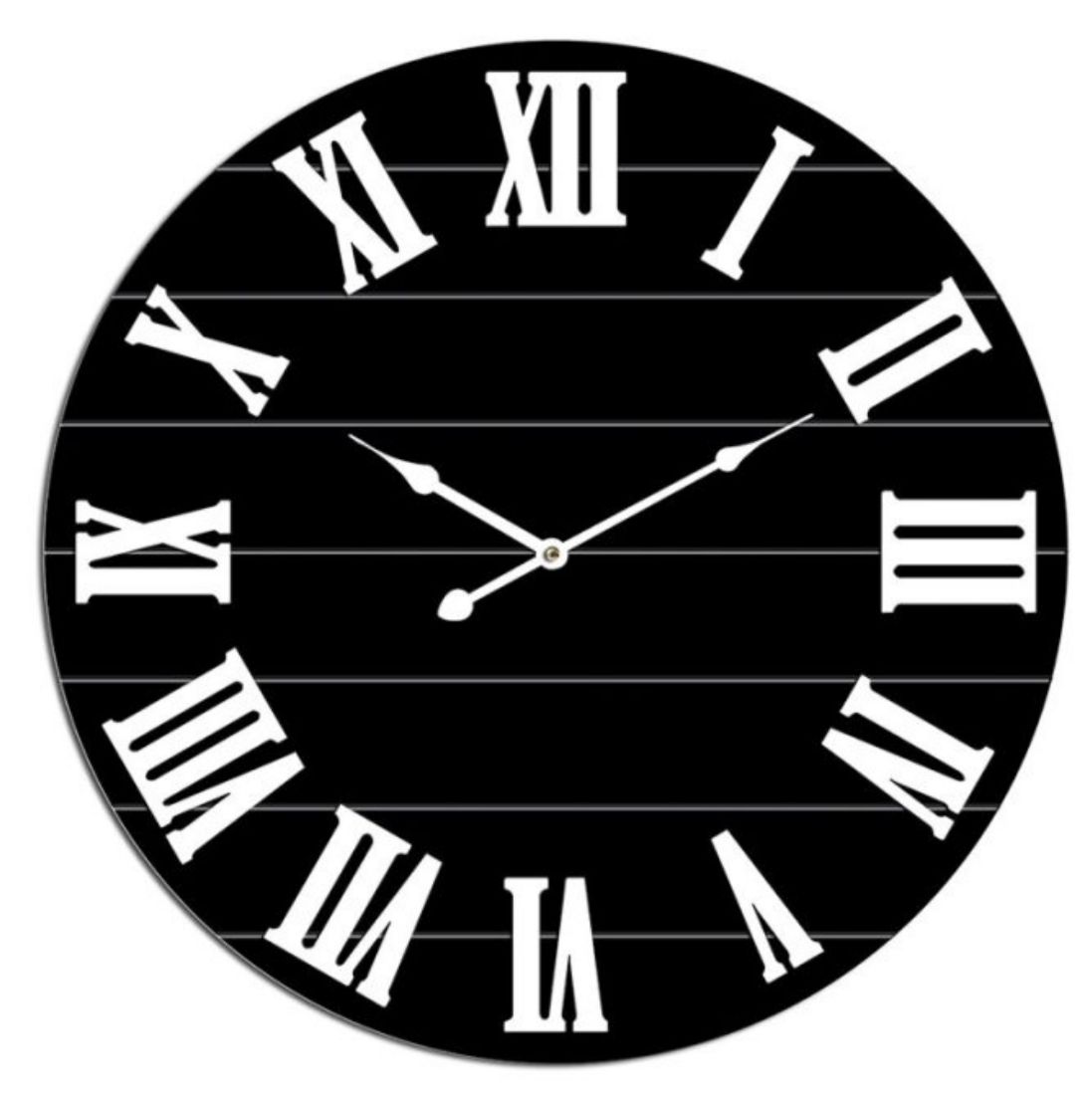 שעון קיר עץ  MANLOLAL