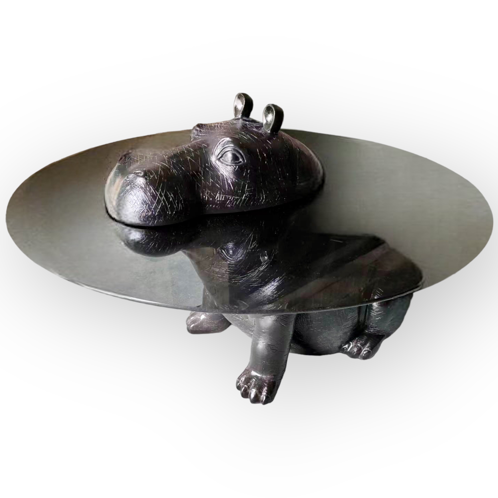 שולחן סלון ראש היפופוטם דגם קימי שולחן סלון ראש היפופוטם דגם קימי