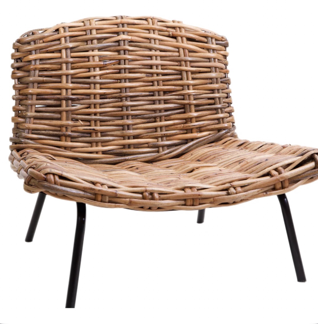 כורסא בוהו שיק בשילוב ראטן דגם ניו יורק כורסא בוהו שיק בשילוב ראטן דגם ניו יורק