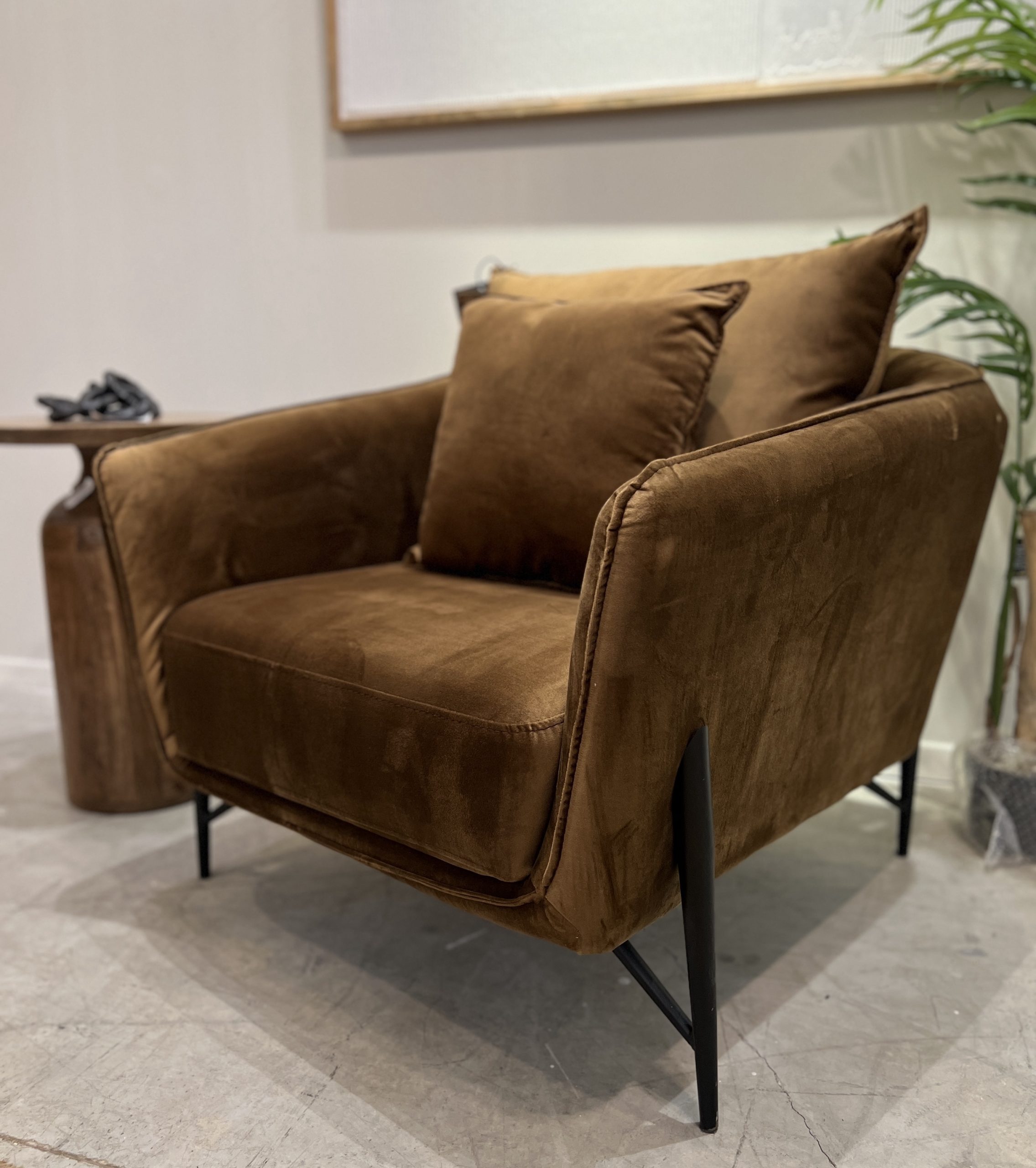 כורסא דגם יהלום במבצע מתצוגה!