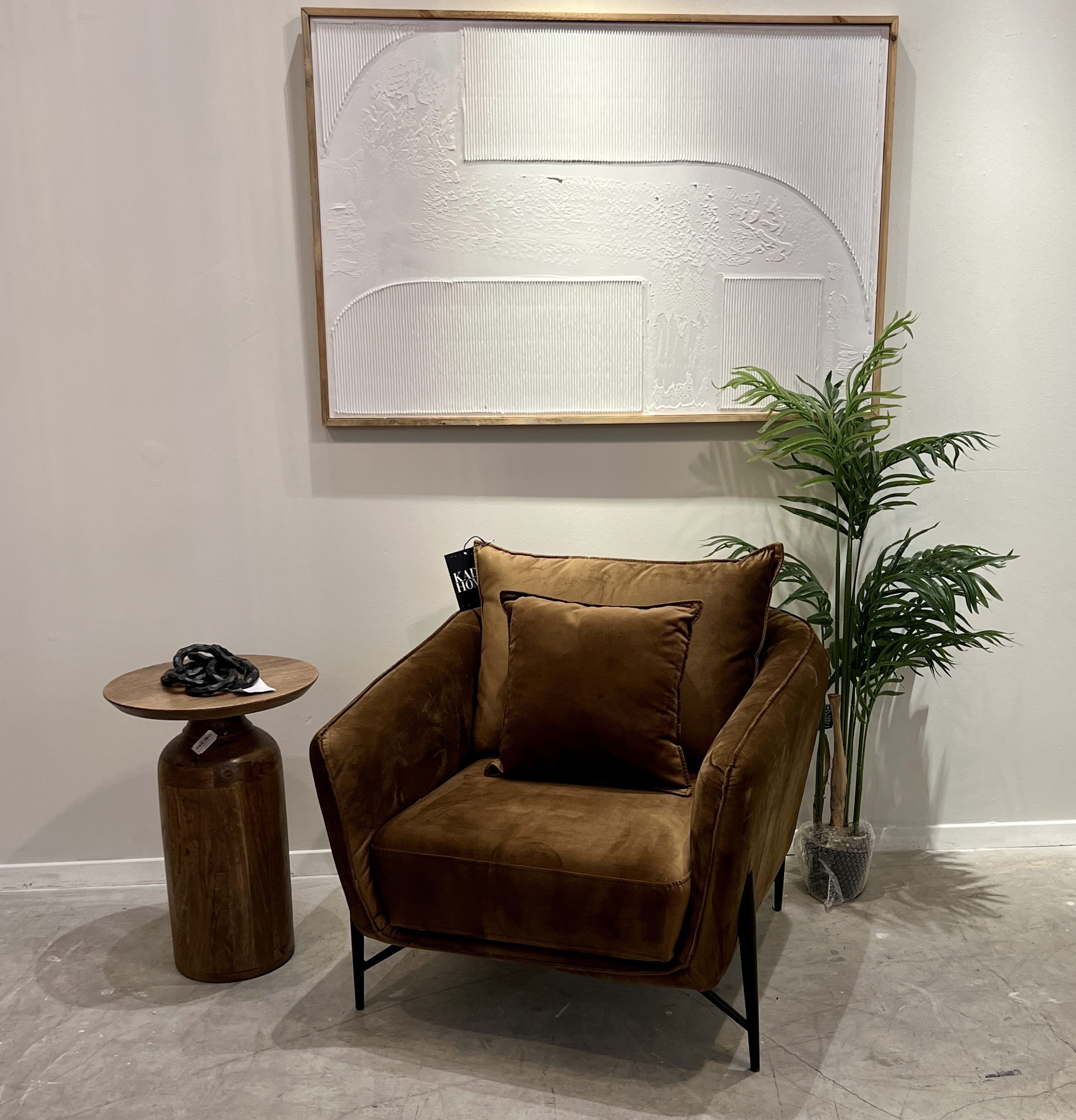 כורסא דגם יהלום במבצע מתצוגה!