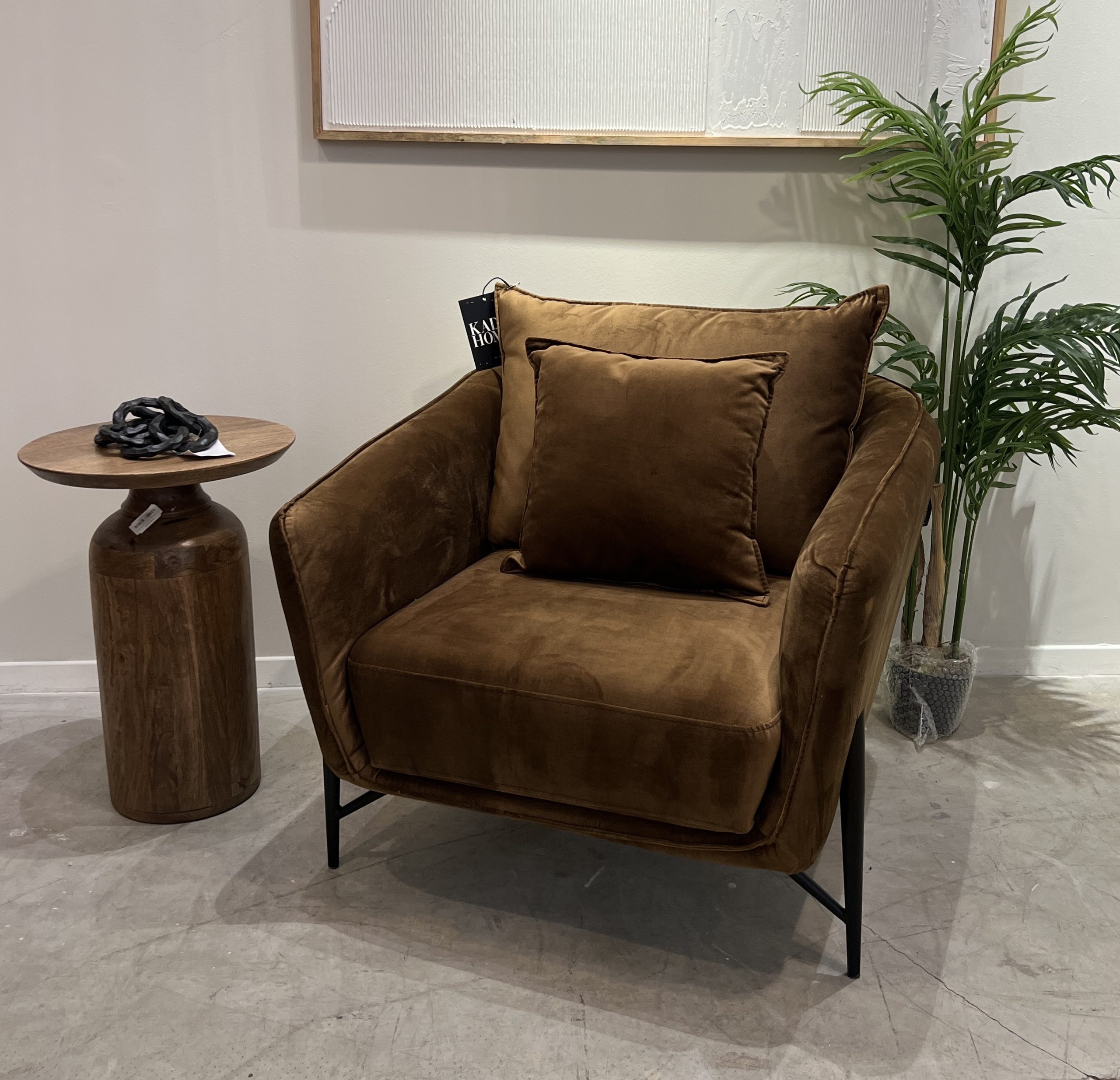 כורסא דגם יהלום במבצע מתצוגה!