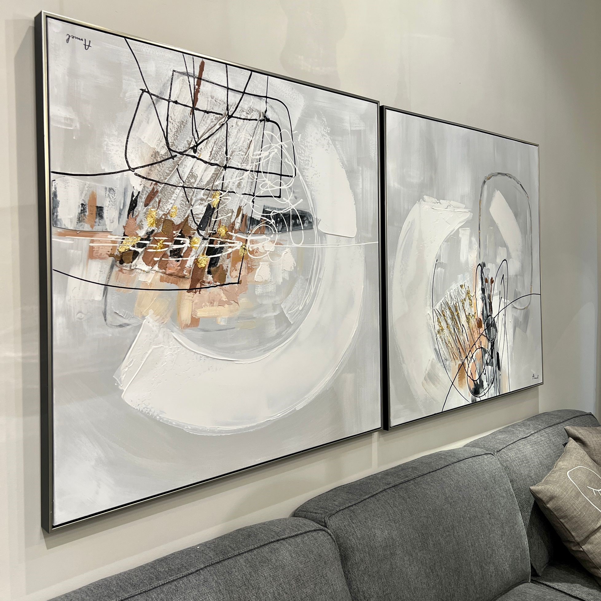 תמונת שמן עבודת יד רקע בהיר בשילוב הדפסה אנאל עם מסגרת 100/100 תמונת שמן עבודת יד רקע בהיר בשילוב הדפסה אנאל עם מסגרת 100/100