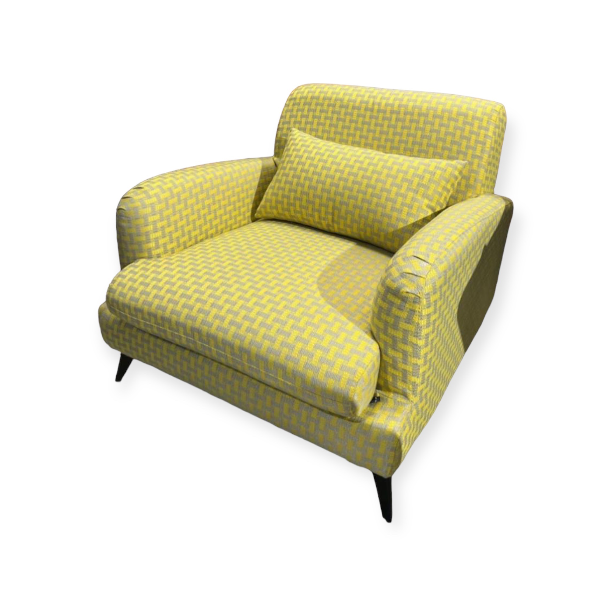 כורסא צהובה מפנקת דגם ליסה כורסא צהובה מפנקת דגם ליסה