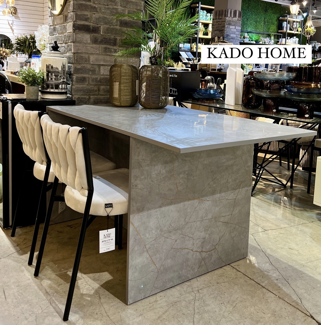 דלפק מעוצב מתצוגה!