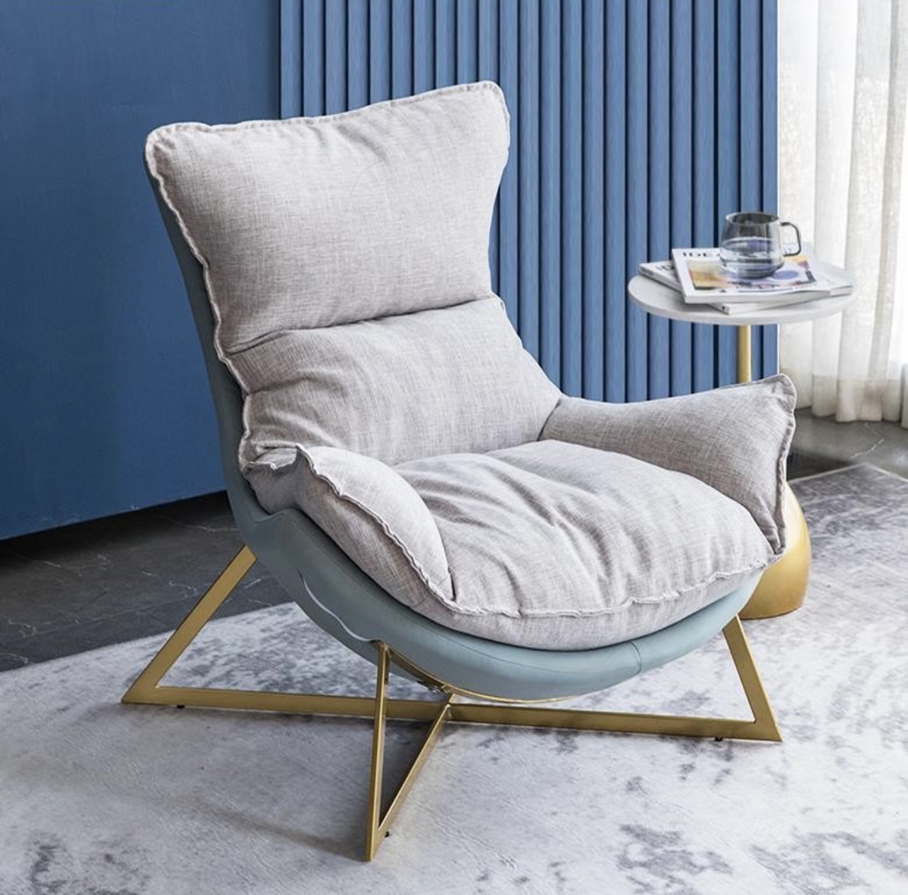 כורסא גב גבוה דגם אליס