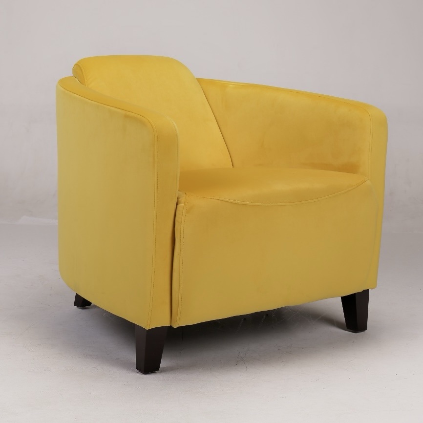 כורסא מעוצבת במבצע בבד קטיפה צהוב דגם ניקולטי כורסא מעוצבת במבצע בבד קטיפה צהוב דגם ניקולטי