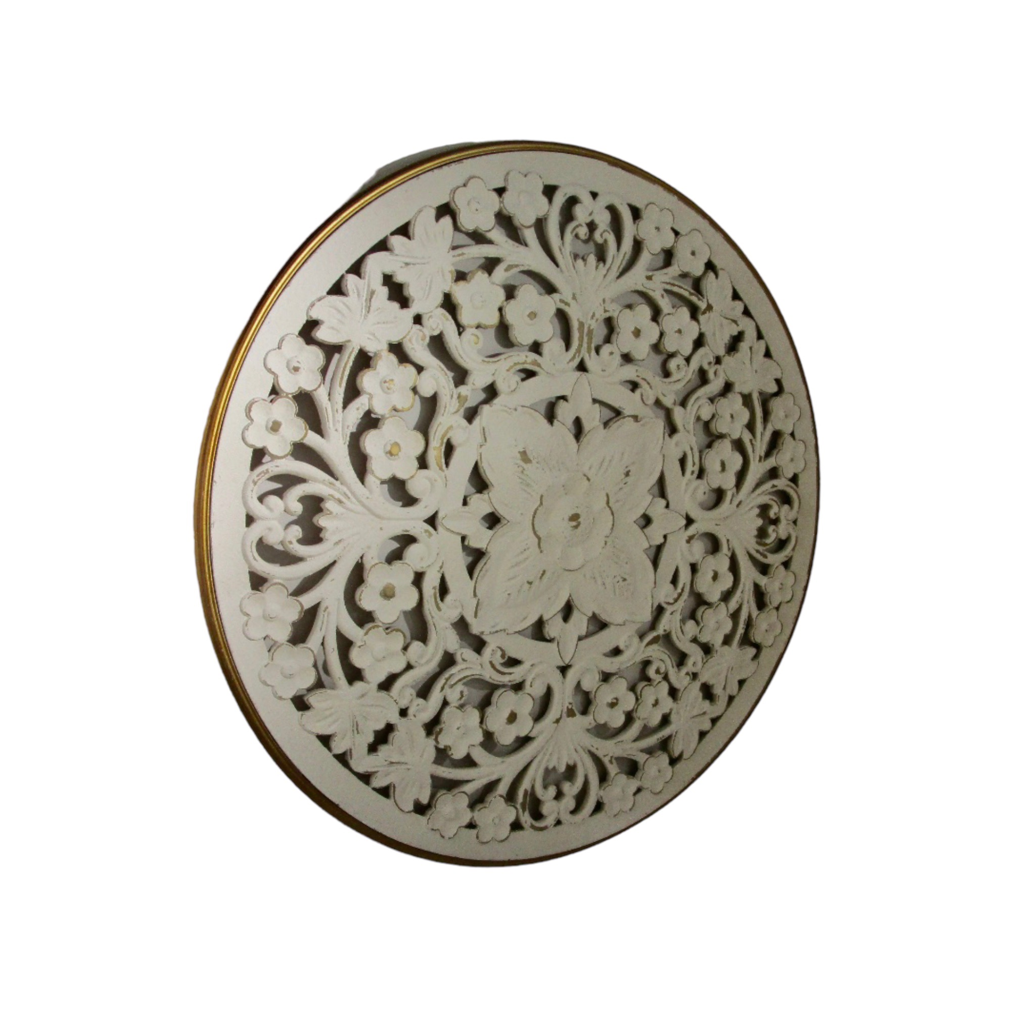 משרביה עגולה לבן דגם אליס משרביה עגולה לבן דגם אליס