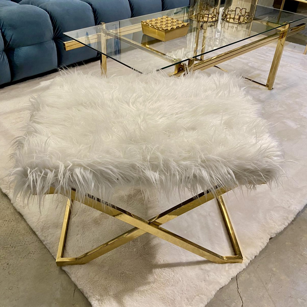 הדום דגם ויויאן זהב לבן שבור