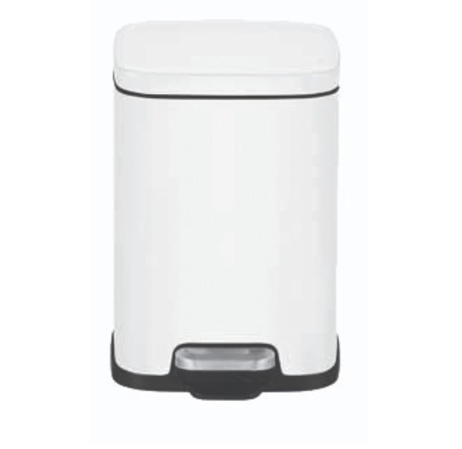 פח אשפה לבן 6 ליטר דגם אליס פח אשפה לבן 6 ליטר דגם אליס