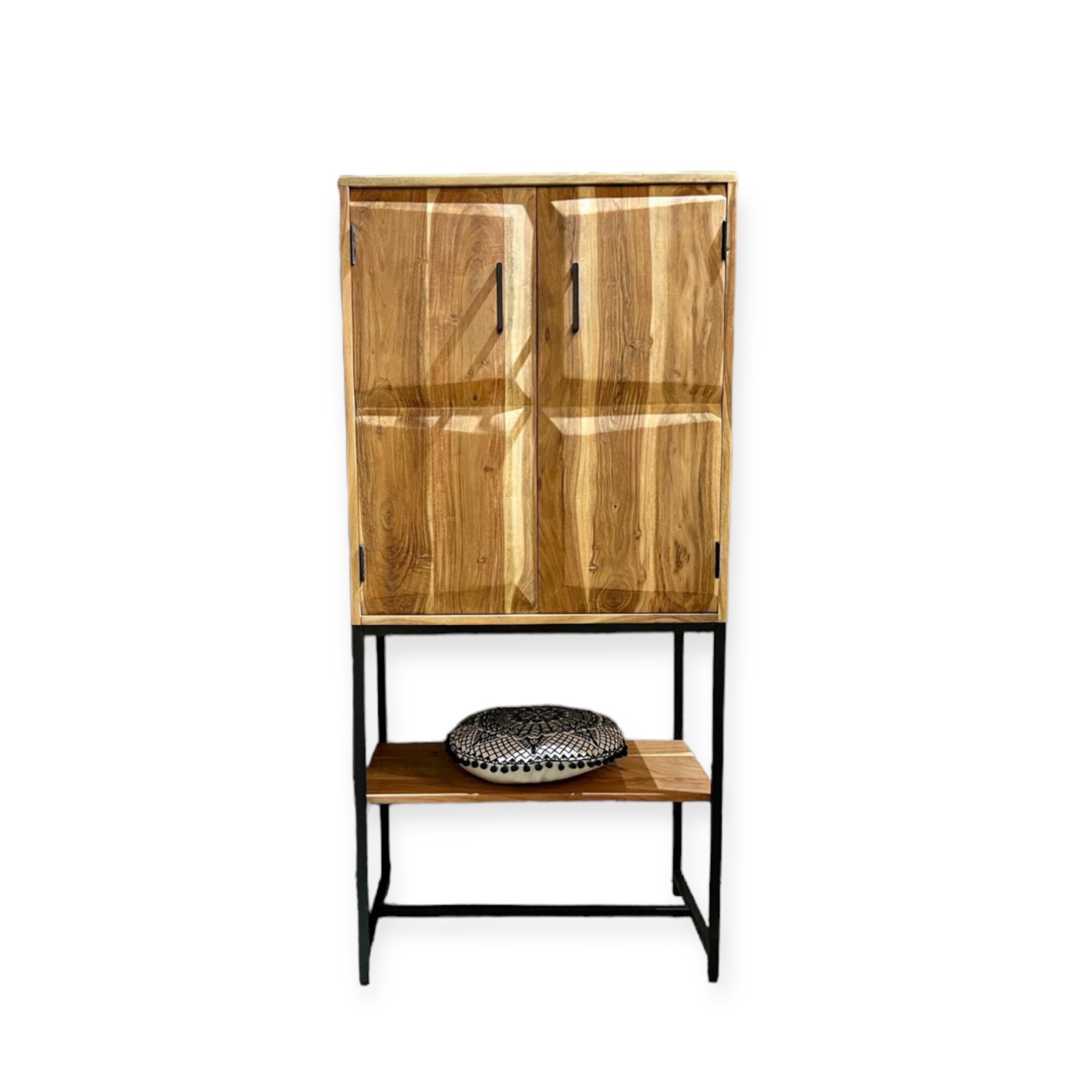 ארונית עץ שיטה דגם לילה גבוהה ארונית עץ שיטה דגם לילה גבוהה