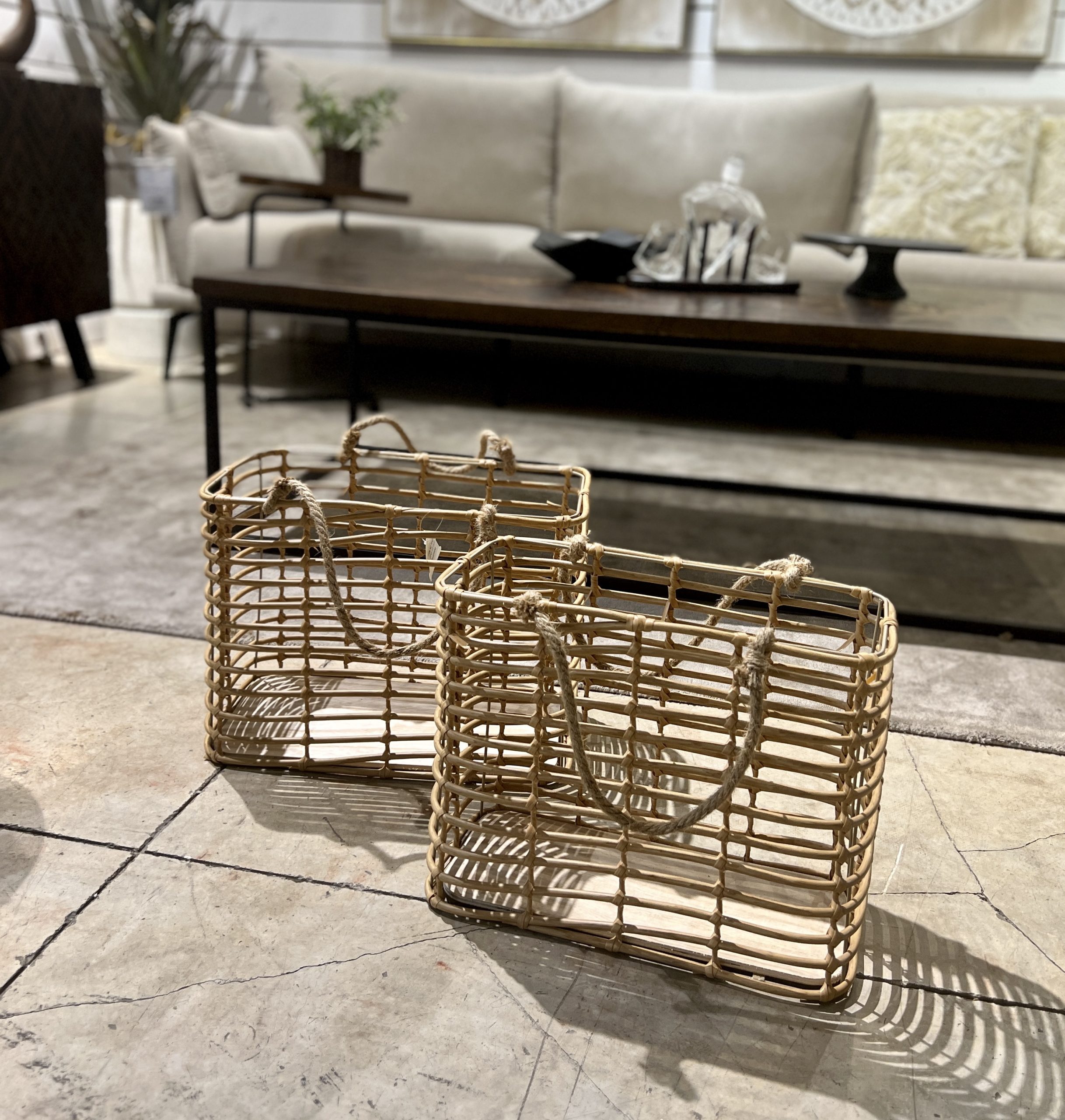 סל קש נצרים מלבן דגם אליס סל קש נצרים מלבן דגם אליס