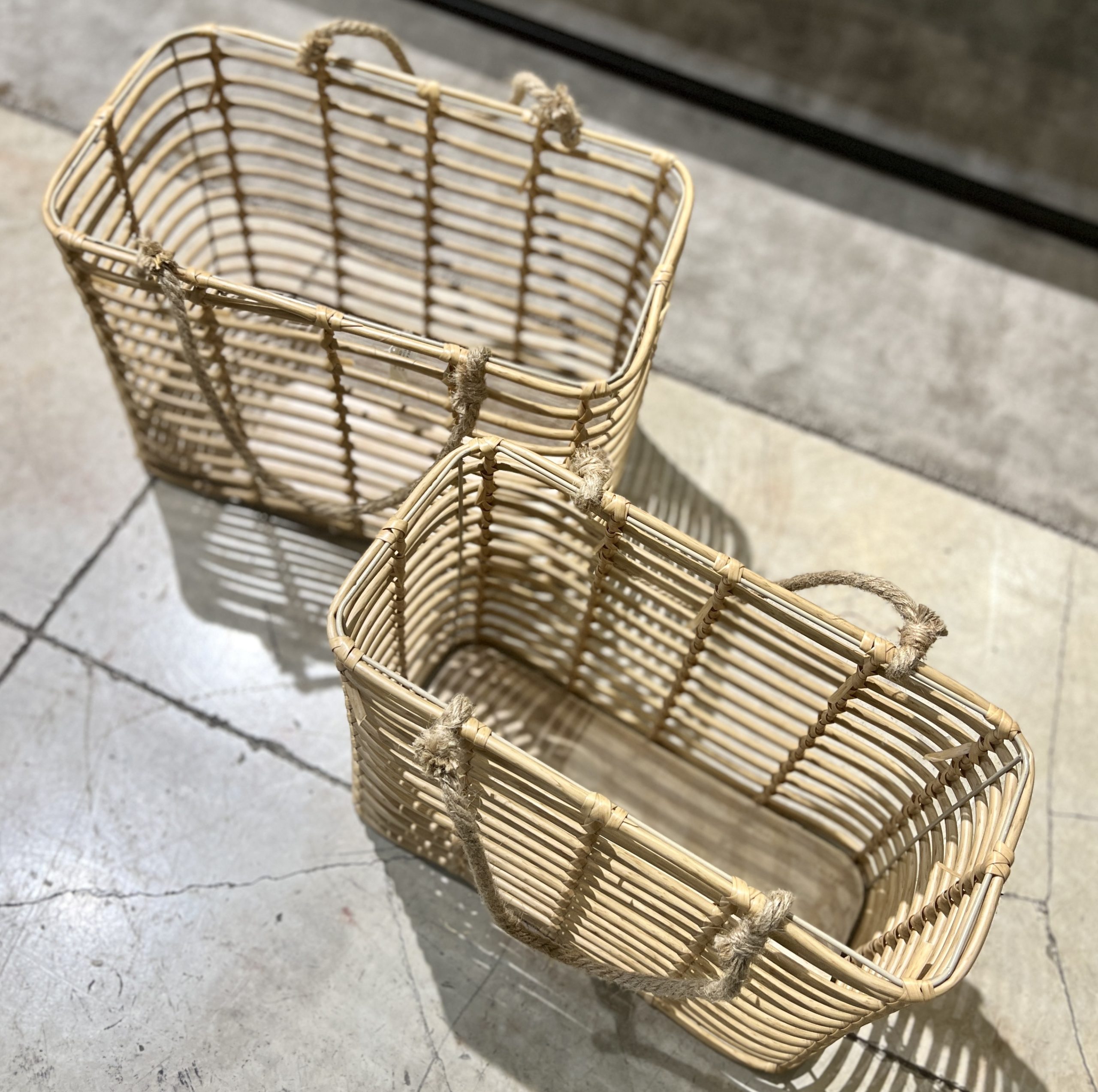 סל קש נצרים מלבן דגם אליס סל קש נצרים מלבן דגם אליס