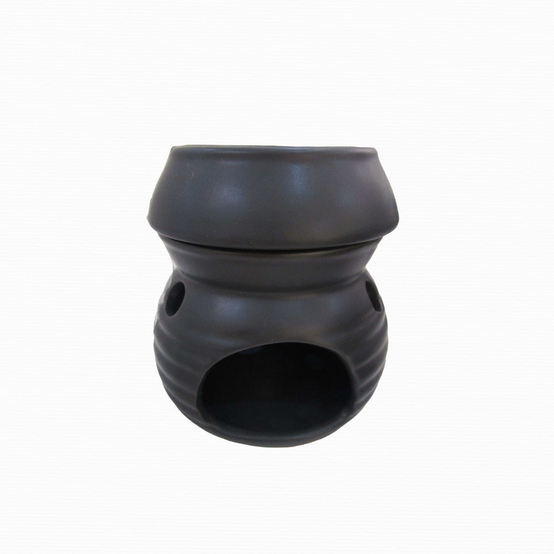 מבער שחור עגול דגם אליס מבער שחור עגול דגם אליס