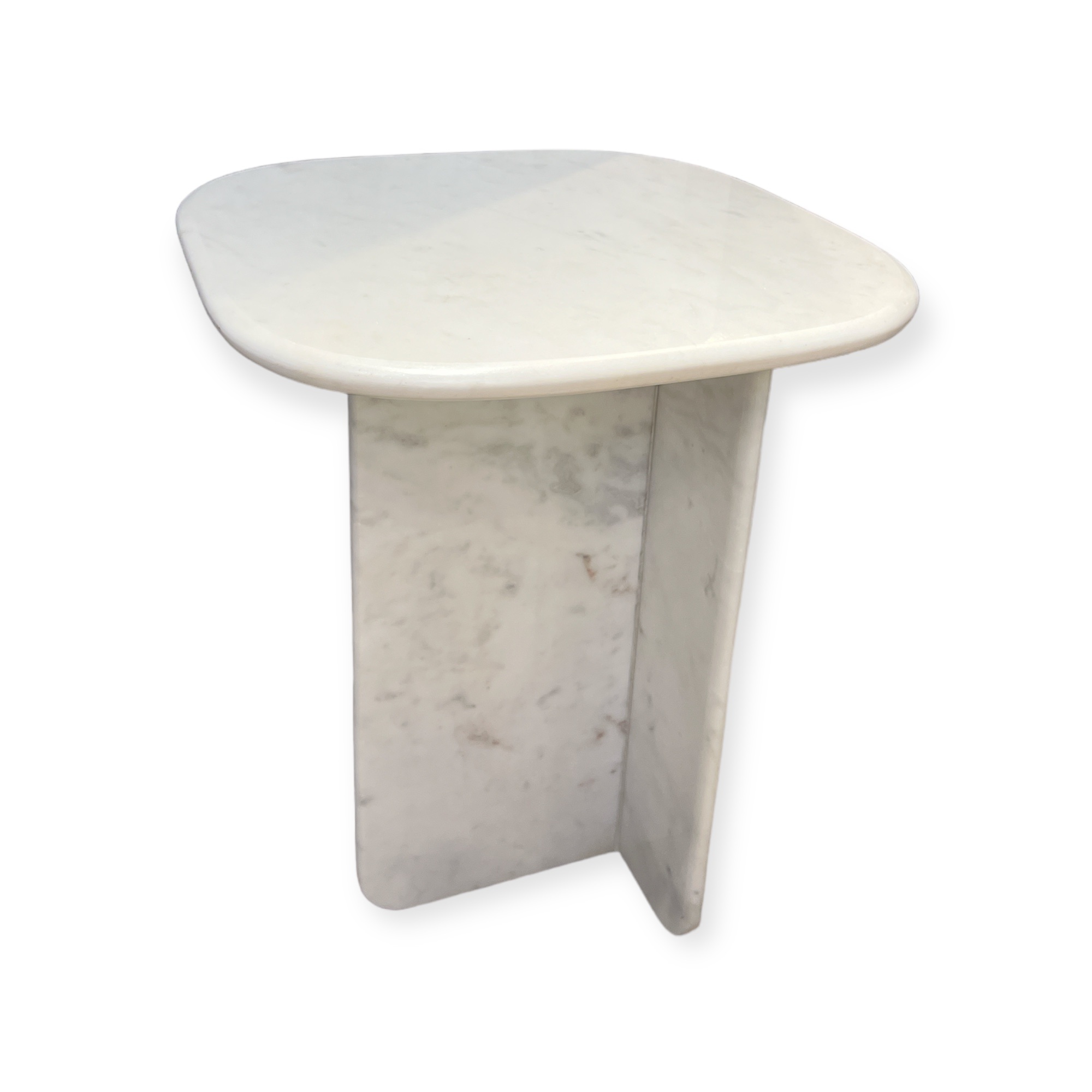 שולחן צד מרבל סוהו וויט שולחן צד מרבל סוהו וויט