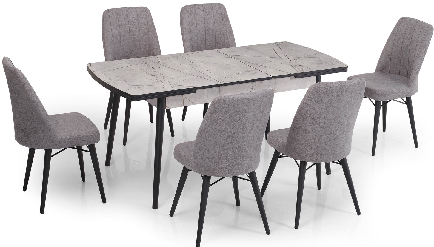 פינת אוכל דגם ויקטוריה + 4 כיסאות פינת אוכל דגם ויקטוריה + 4 כיסאות