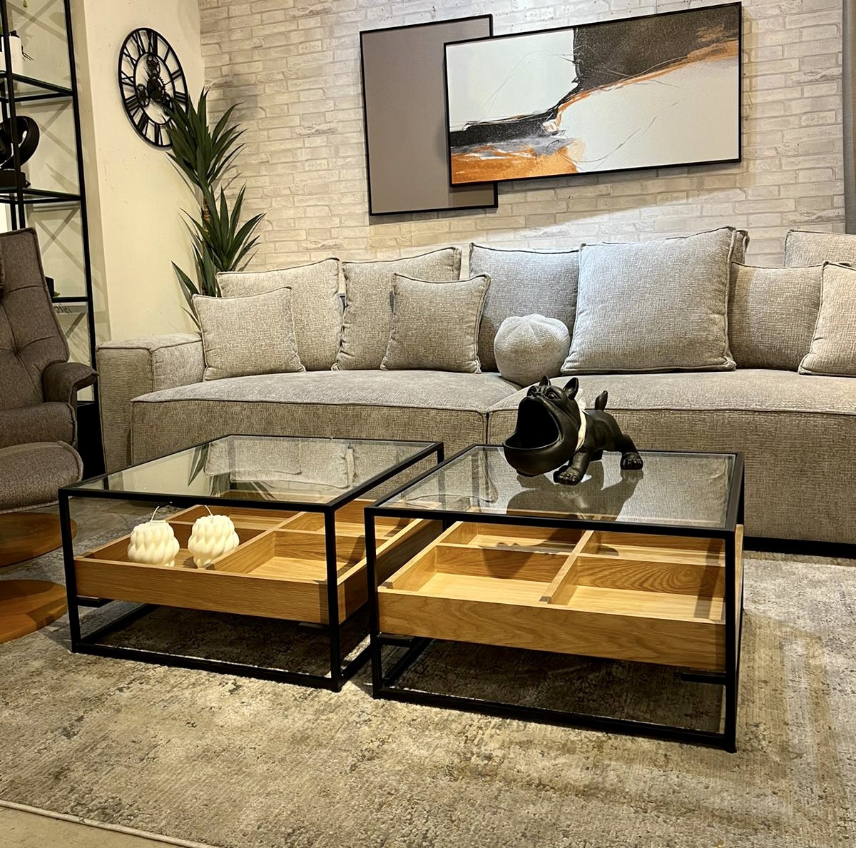 שולחן סלון דגם ריבועים במבצע! שולחן סלון דגם ריבועים במבצע!