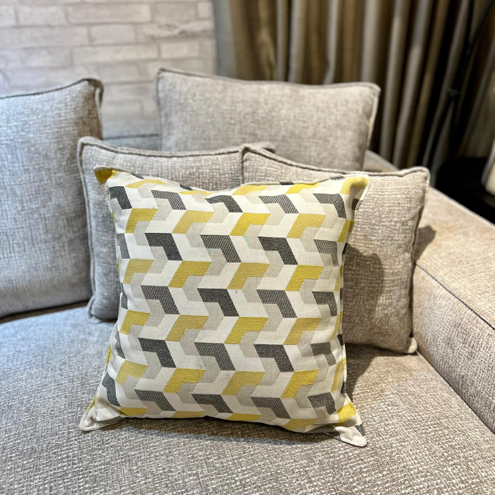 כרית נוי סייל גאומטרי