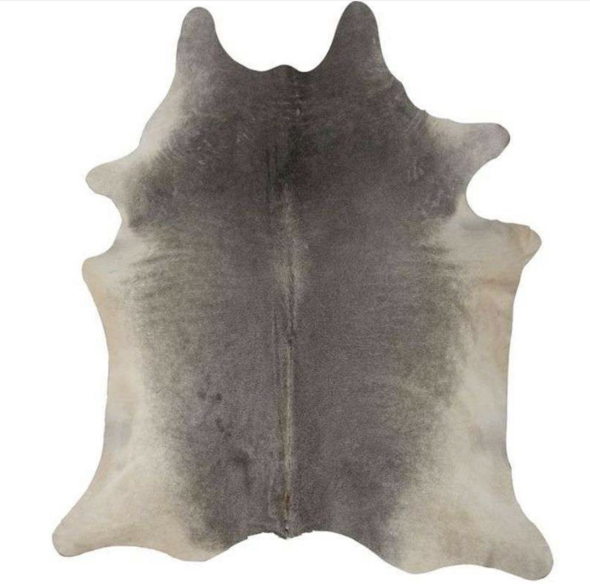שטיח עור פרה טבעי אפור שטיח עור פרה טבעי אפור