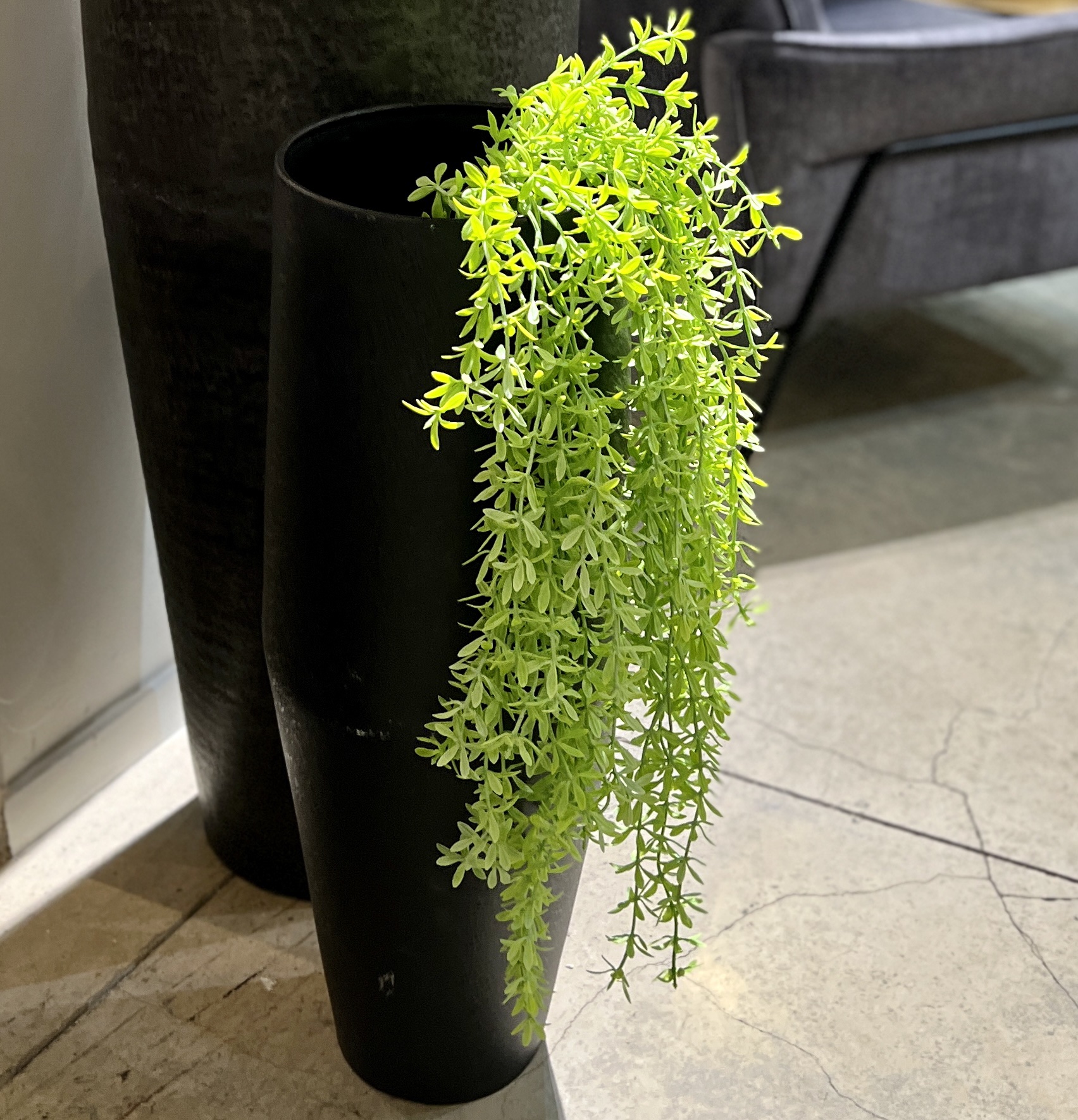 ענף ירק נשפך עלים קטנים 110 ס״מ דגם אליס ענף ירק נשפך עלים קטנים 110 ס״מ דגם אליס