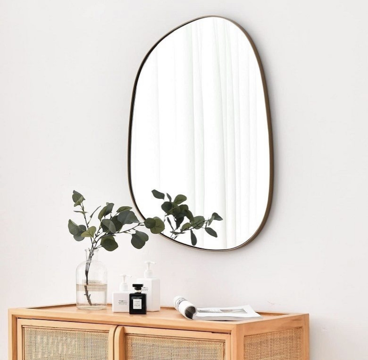 מראה טרפז מעוגל דגם שחם מראה טרפז מעוגל דגם שחם