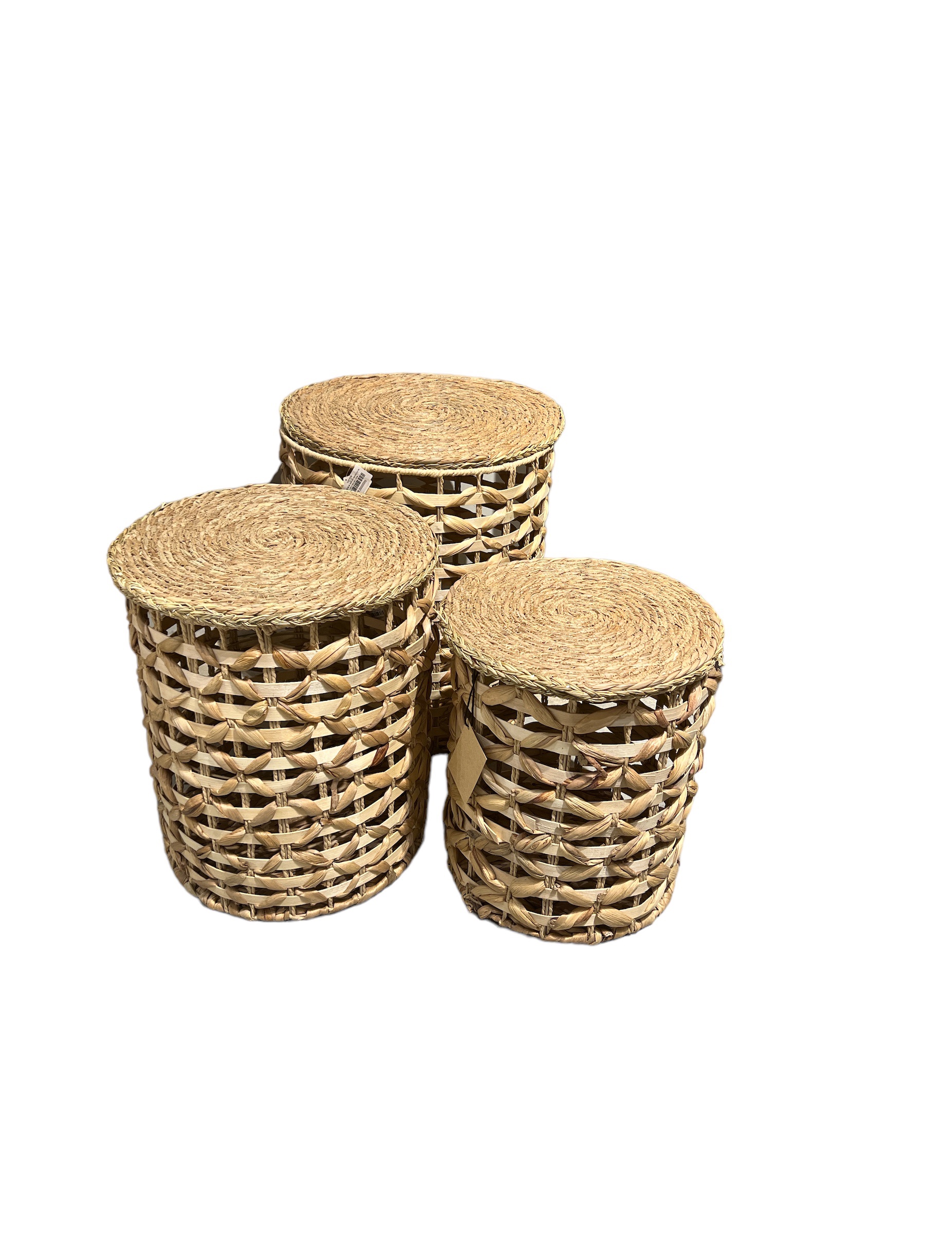 סל קש עגול עם מכסה דגם אליס סל קש עגול עם מכסה דגם אליס