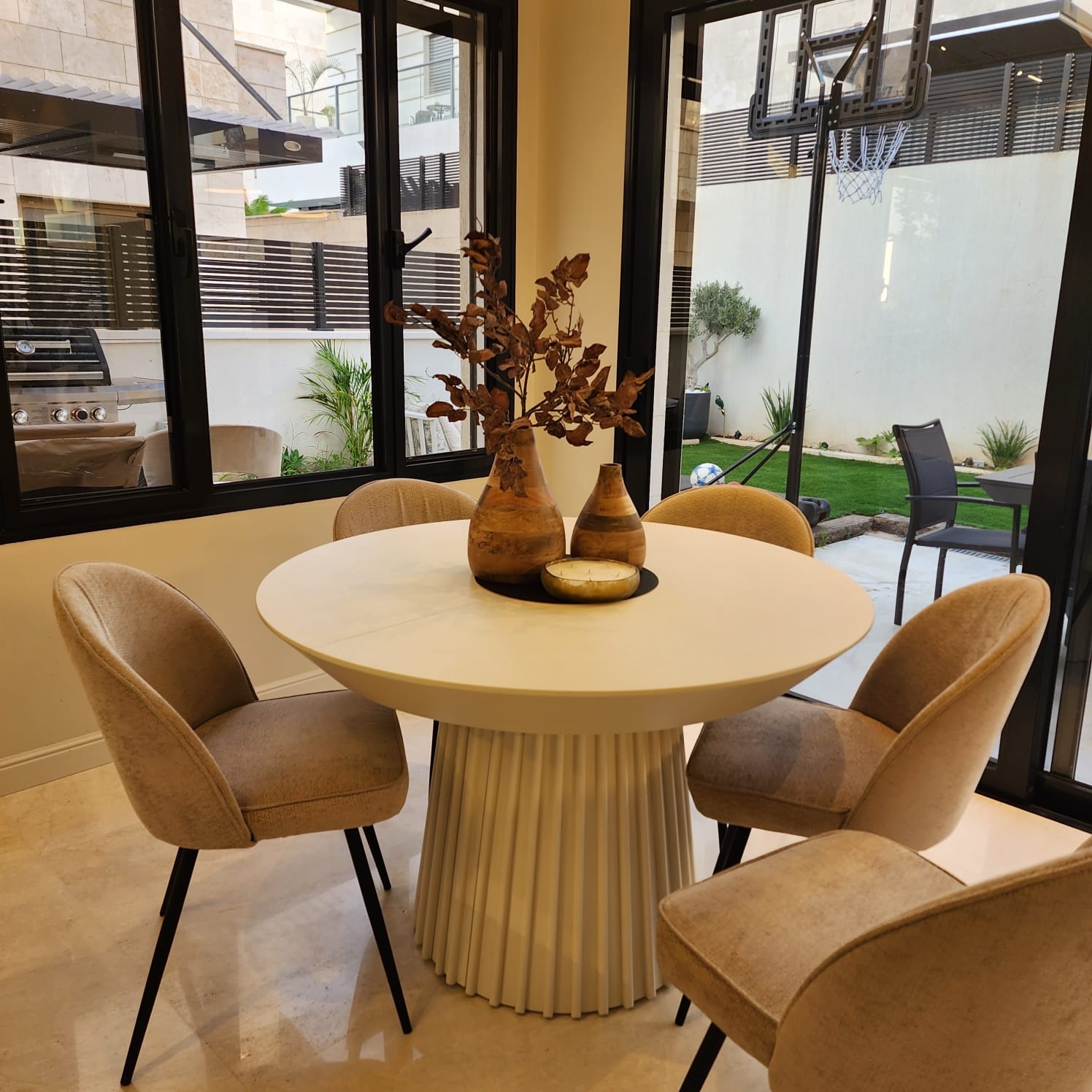 שולחן פינת אוכל דגם רינה שולחן פינת אוכל דגם רינה