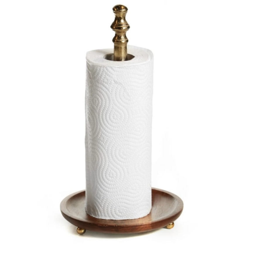 מעמד למגבות נייר מתכת זהב מעמד למגבות נייר מתכת זהב