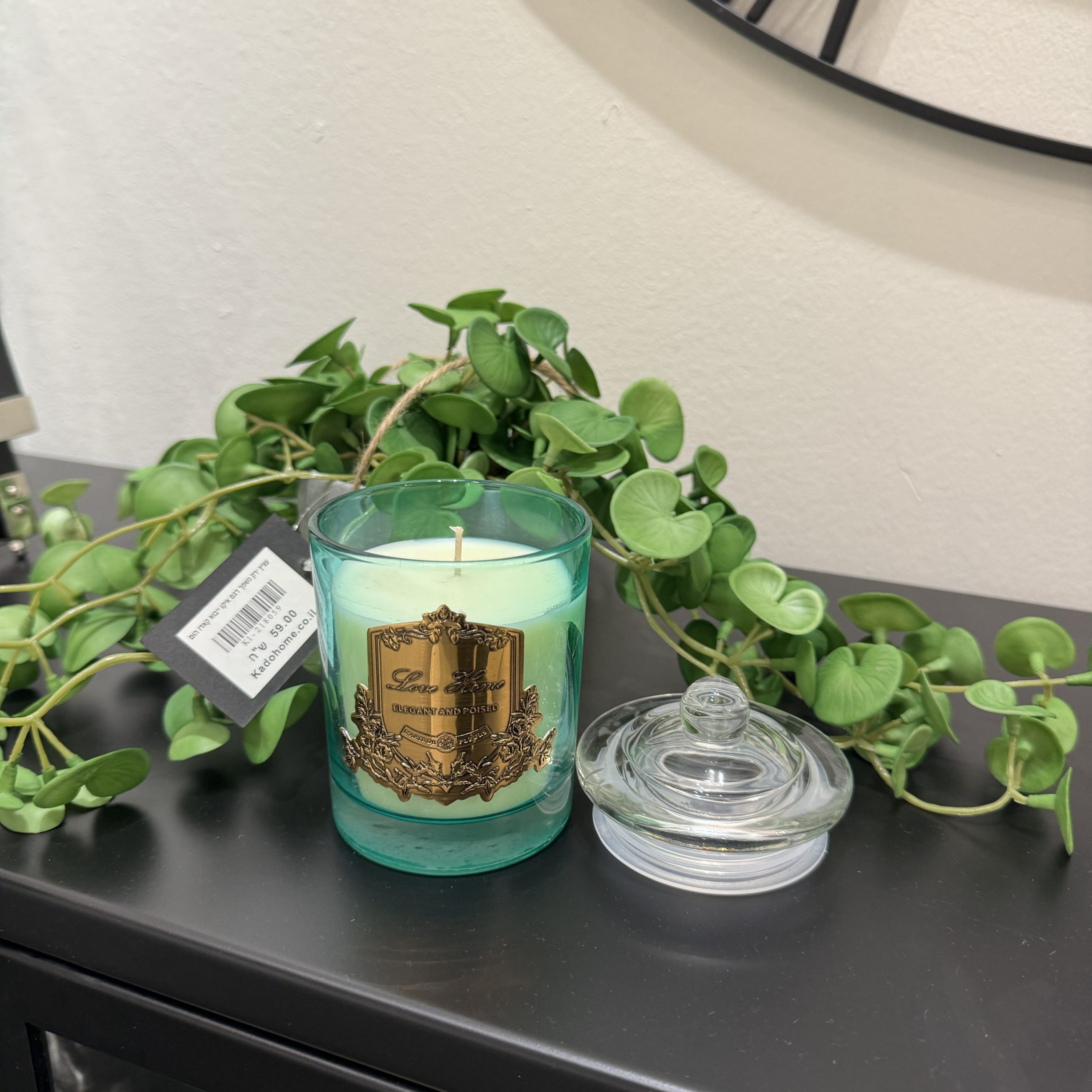 נר טורקיז נר טורקיז