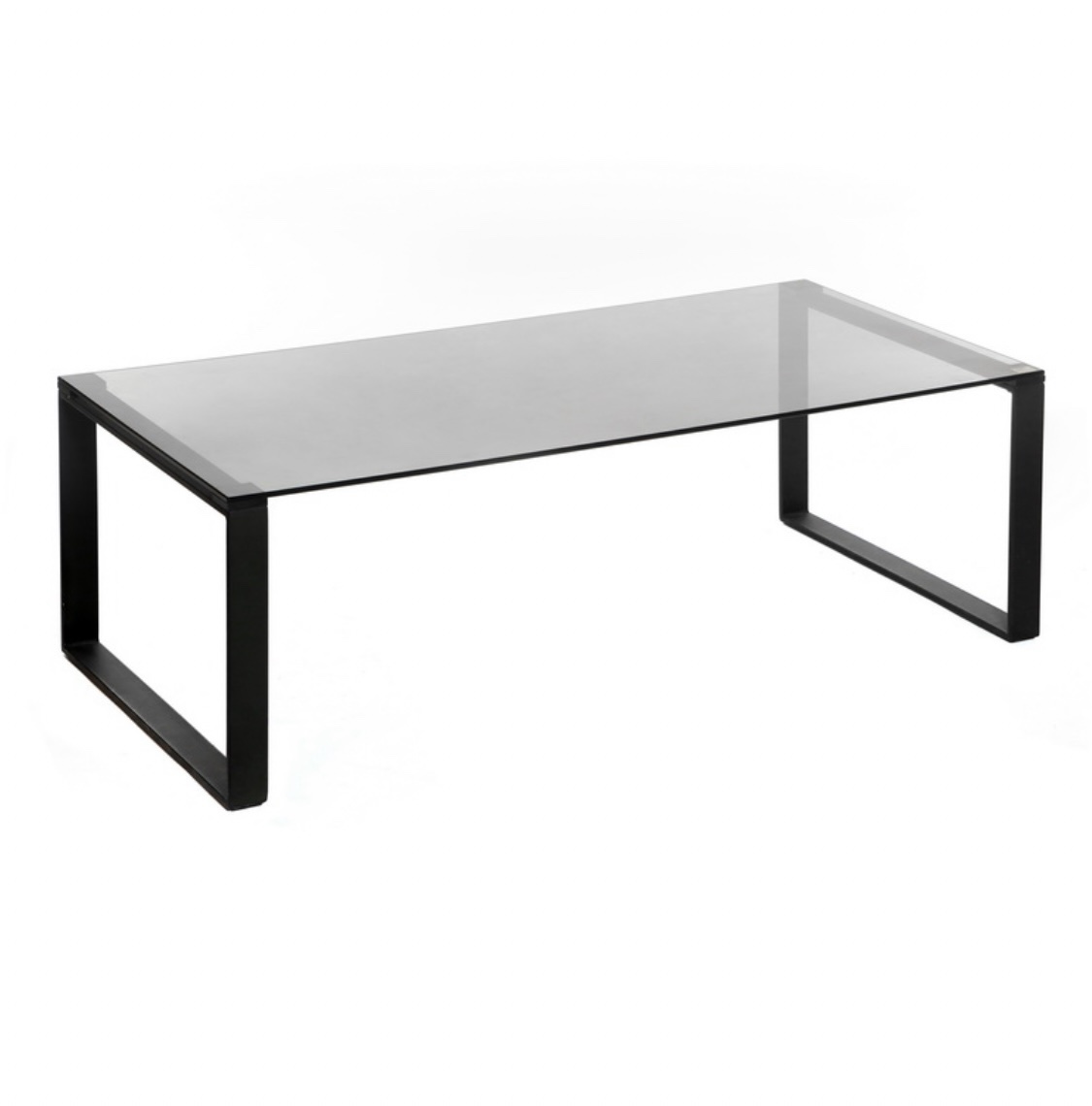 שולחן קפה שחור זכוכית שולחן קפה שחור זכוכית