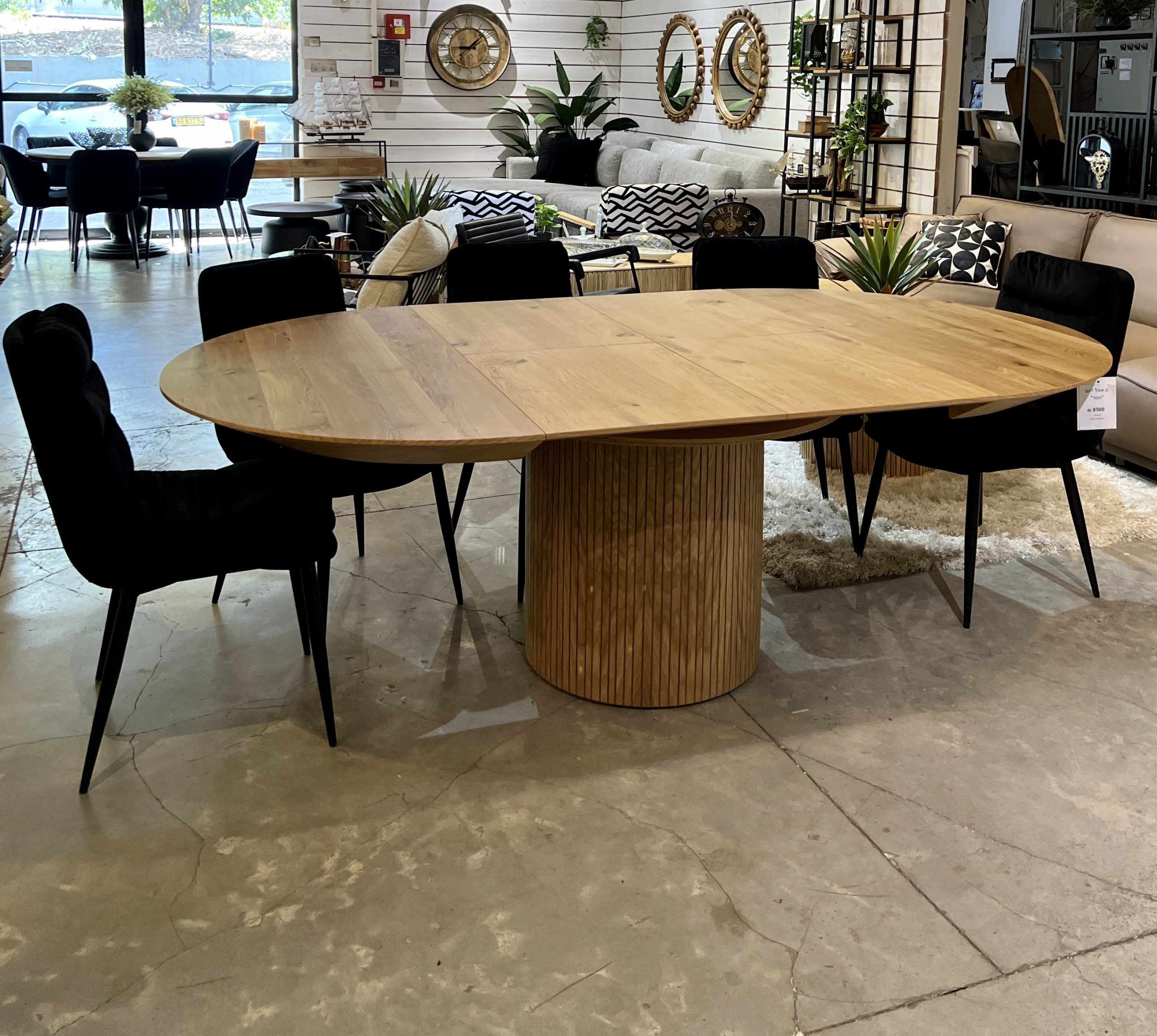 שולחן פינת אוכל עגול דגם תמר שולחן פינת אוכל עגול דגם תמר