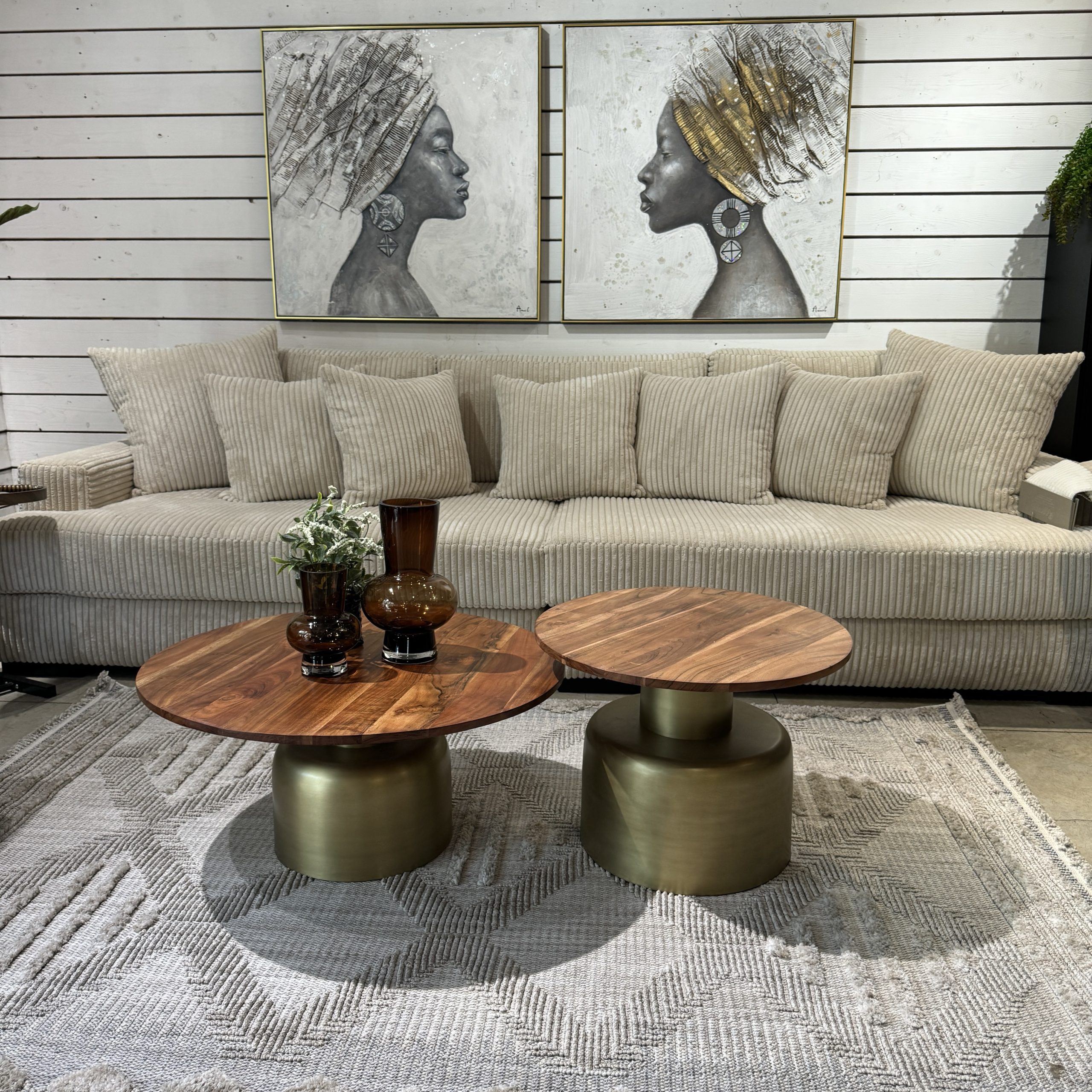 שולחן סלון מורין בסיס זהב פלטה עץ דגם ראבי שולחן סלון מורין בסיס זהב פלטה עץ דגם ראבי