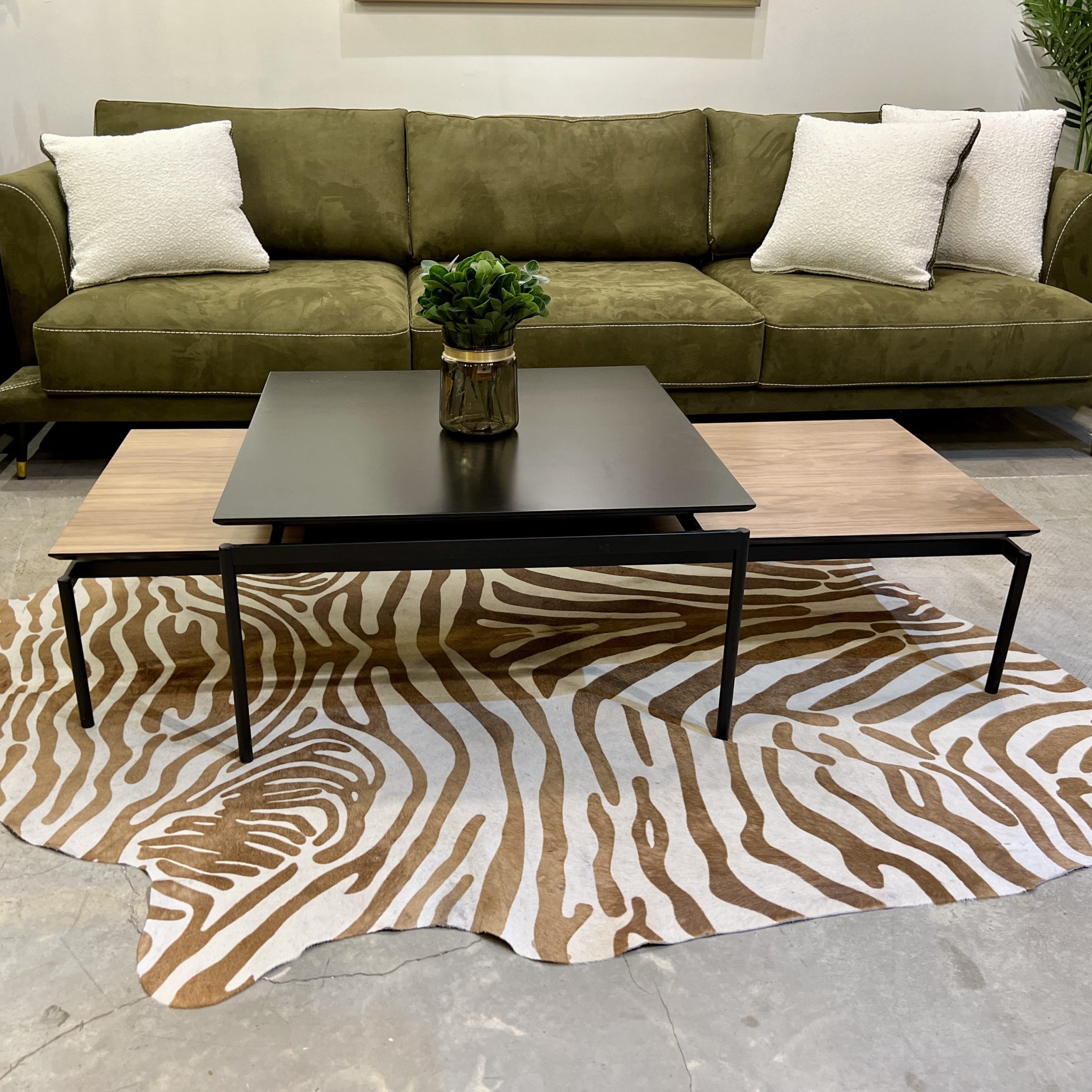 זוג שולחנות סלון דגם רומא זוג שולחנות סלון דגם רומא