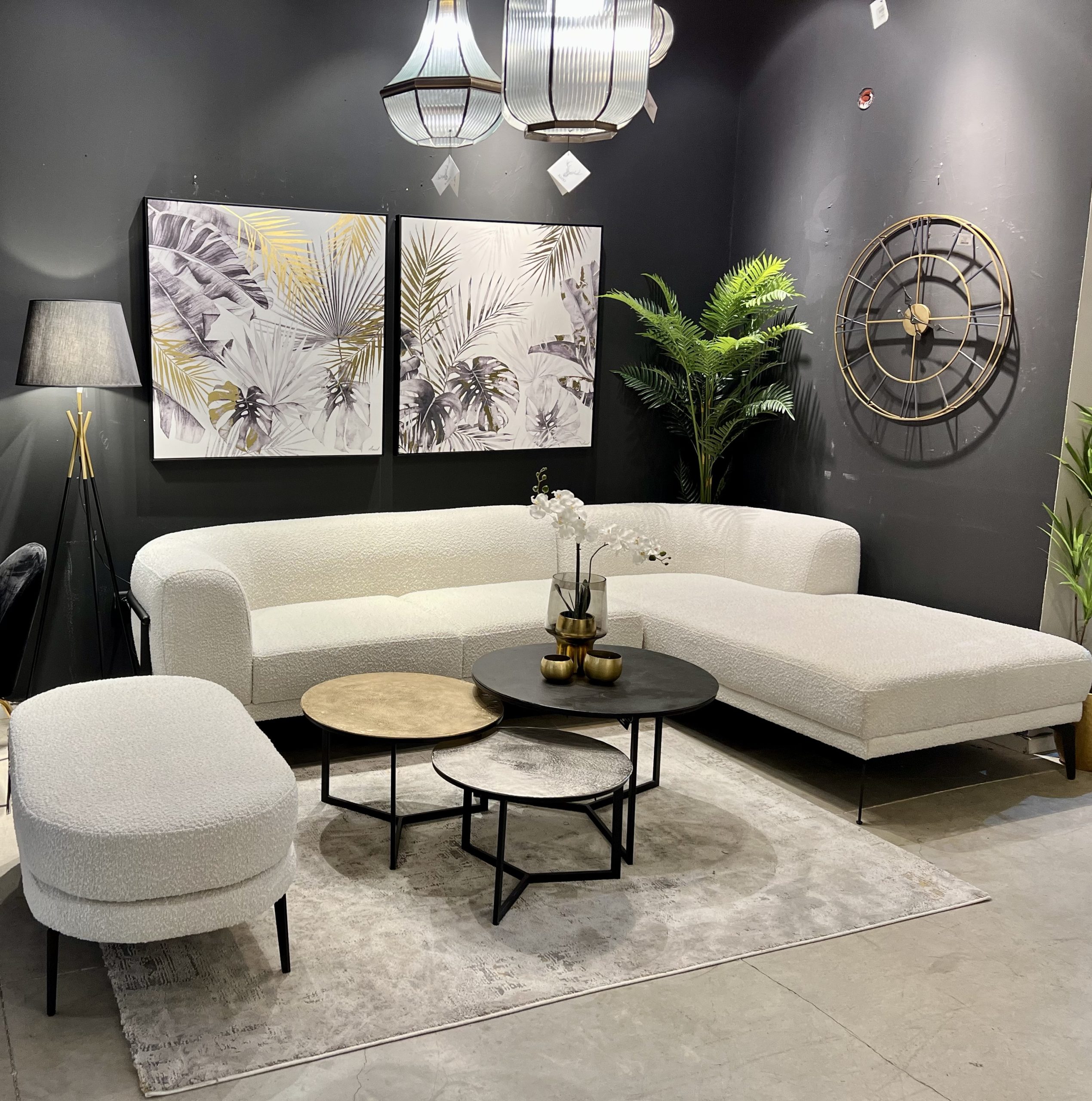 ספה פינתית בעיצוב נורדי דגם דובאי ספה פינתית בעיצוב נורדי דגם דובאי