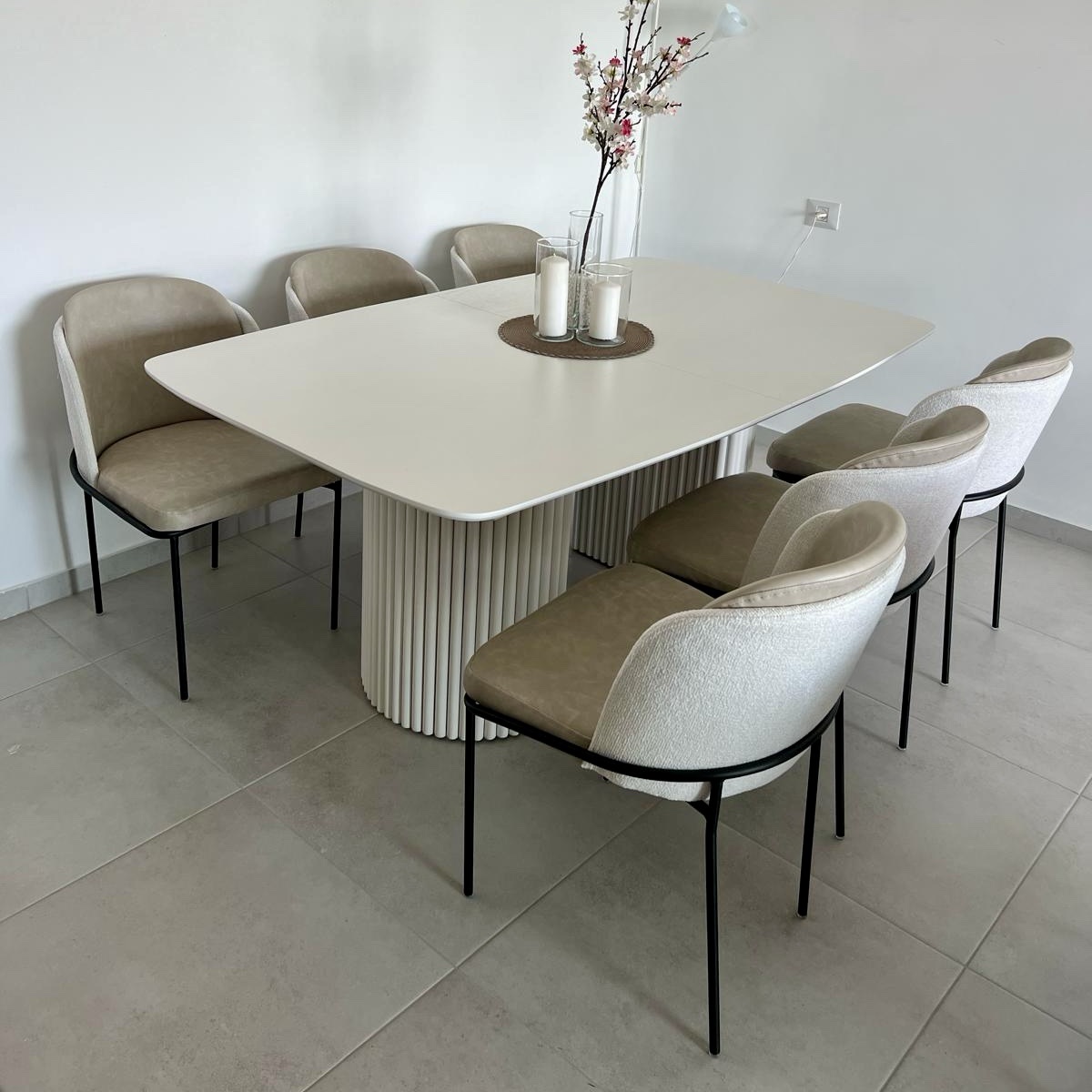 כיסא פינת אוכל מודרני משענת כפולה דגם איתי כיסא פינת אוכל מודרני משענת כפולה דגם איתי