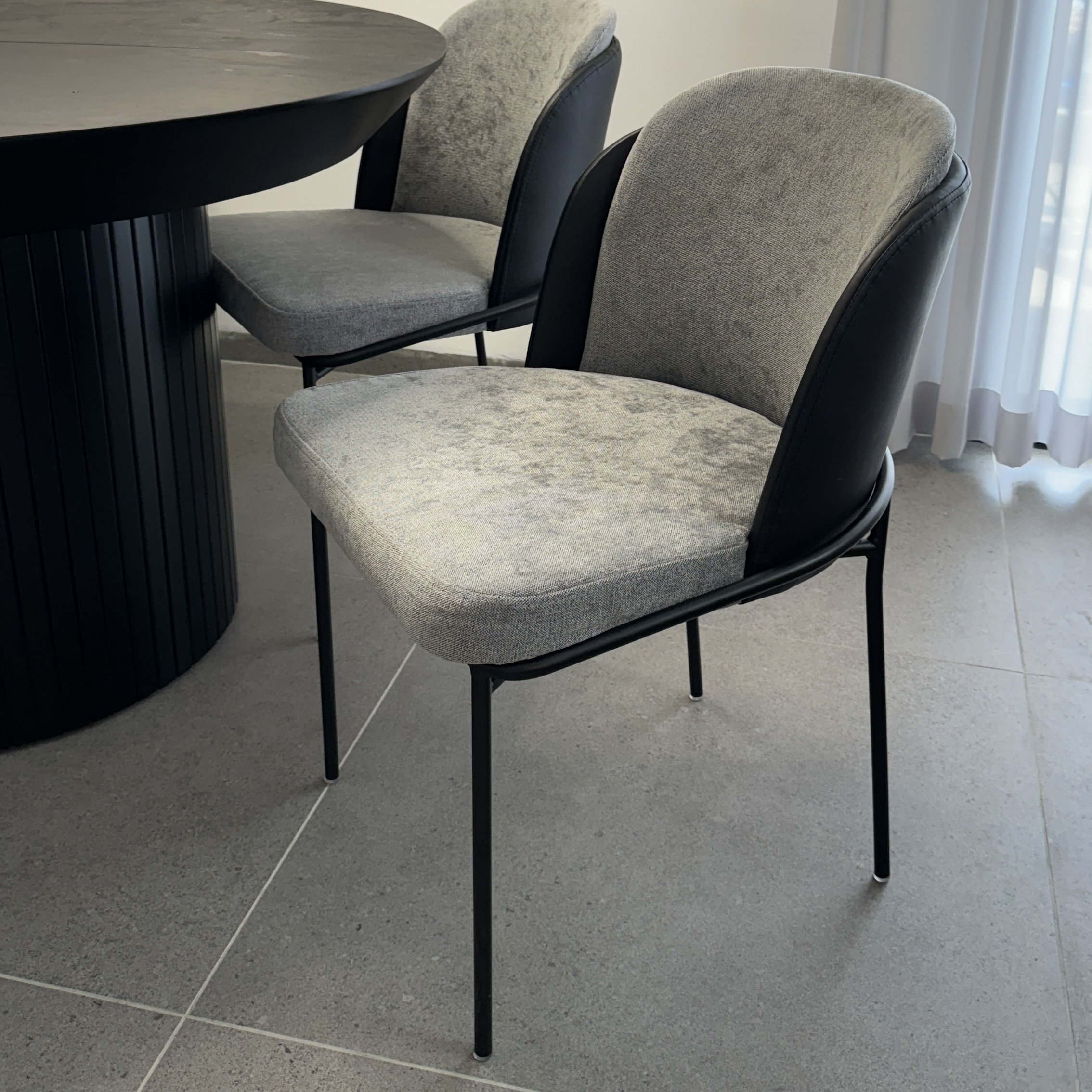 כיסא פינת אוכל מודרני משענת כפולה דגם איתי כיסא פינת אוכל מודרני משענת כפולה דגם איתי