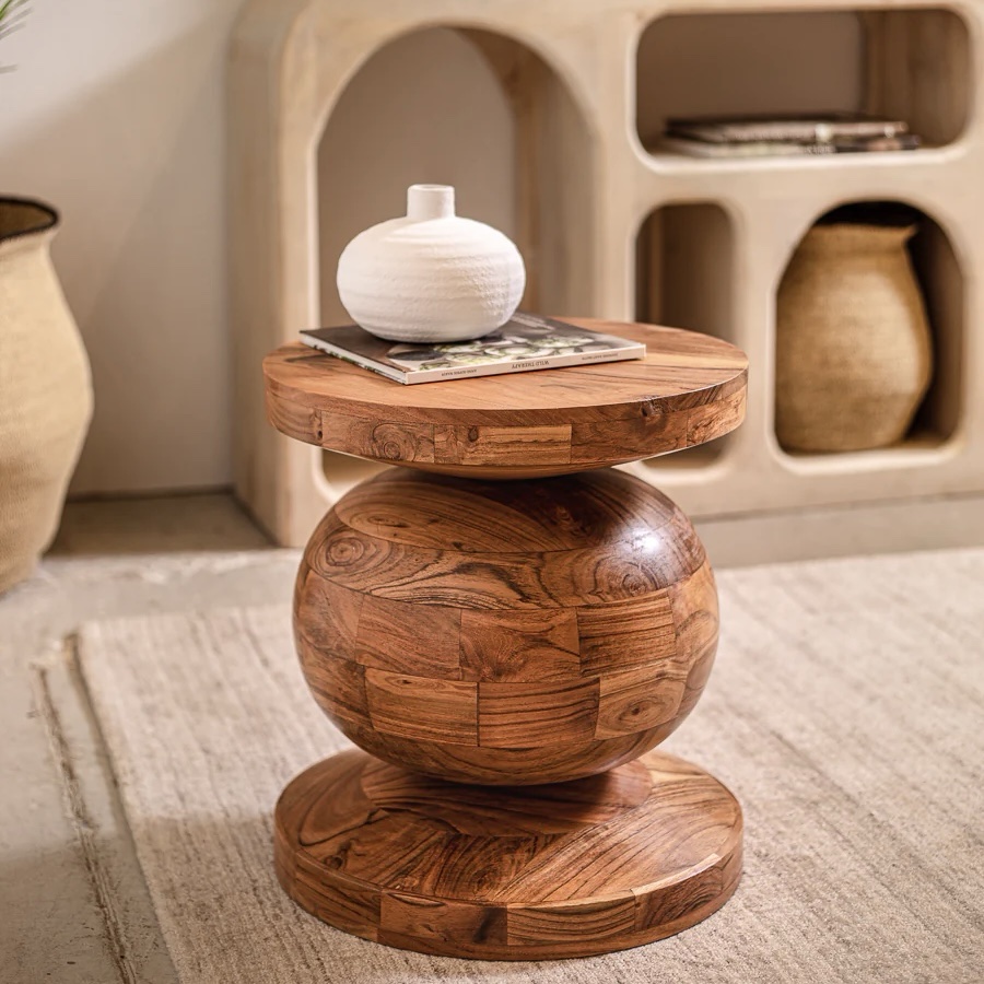 שולחן צד סטול וודי שולחן צד סטול וודי