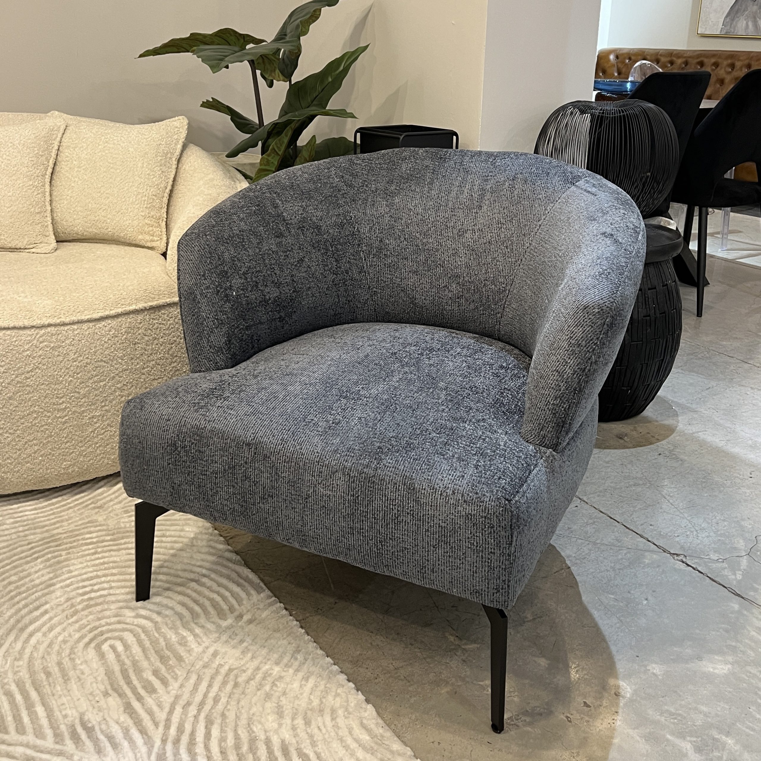 כורסא מעוצבת דגם ברוש אפור כורסא מעוצבת דגם ברוש אפור