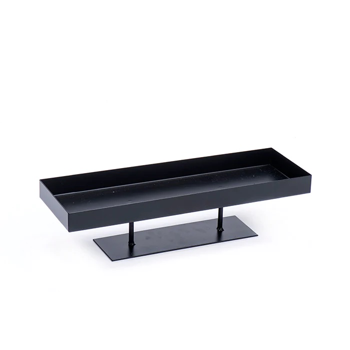 כלי הגשה סטנדיג טריי שחור קטן כלי הגשה סטנדיג טריי שחור קטן