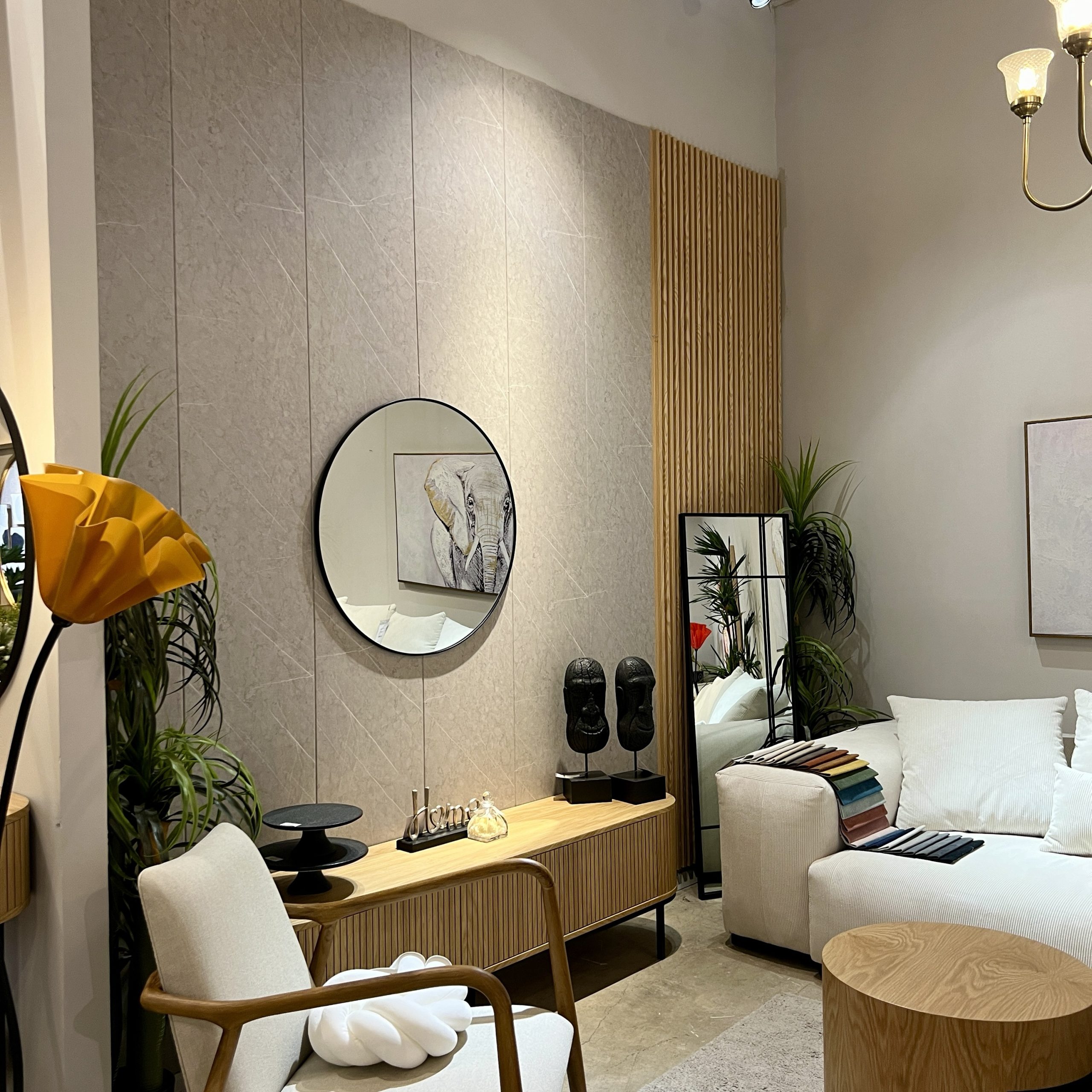 חיפוי קיר דמוי שיש אפור בהיר פולימרי חיפוי קיר דמוי שיש אפור בהיר פולימרי