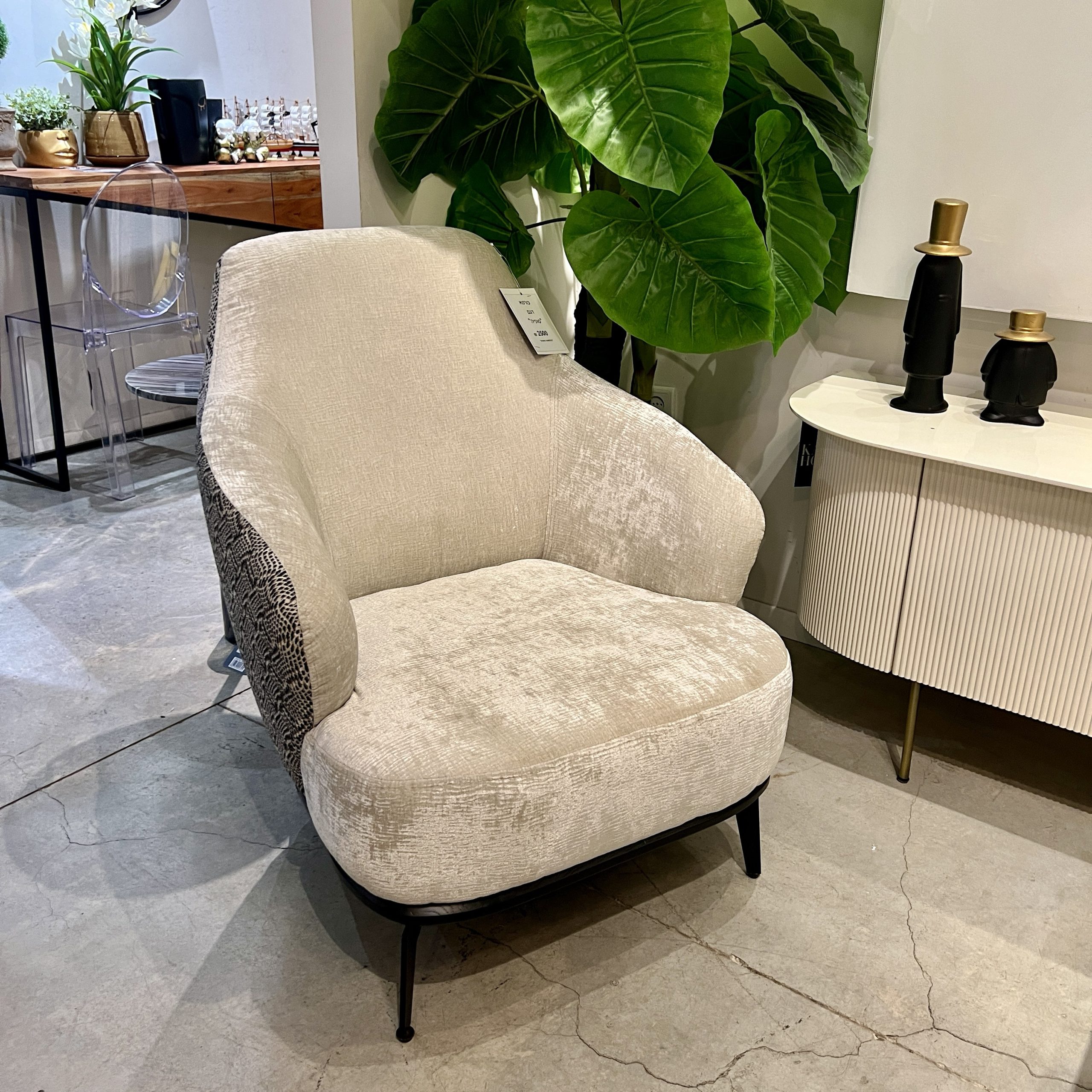 כורסא מעוצבת דגם סופיה