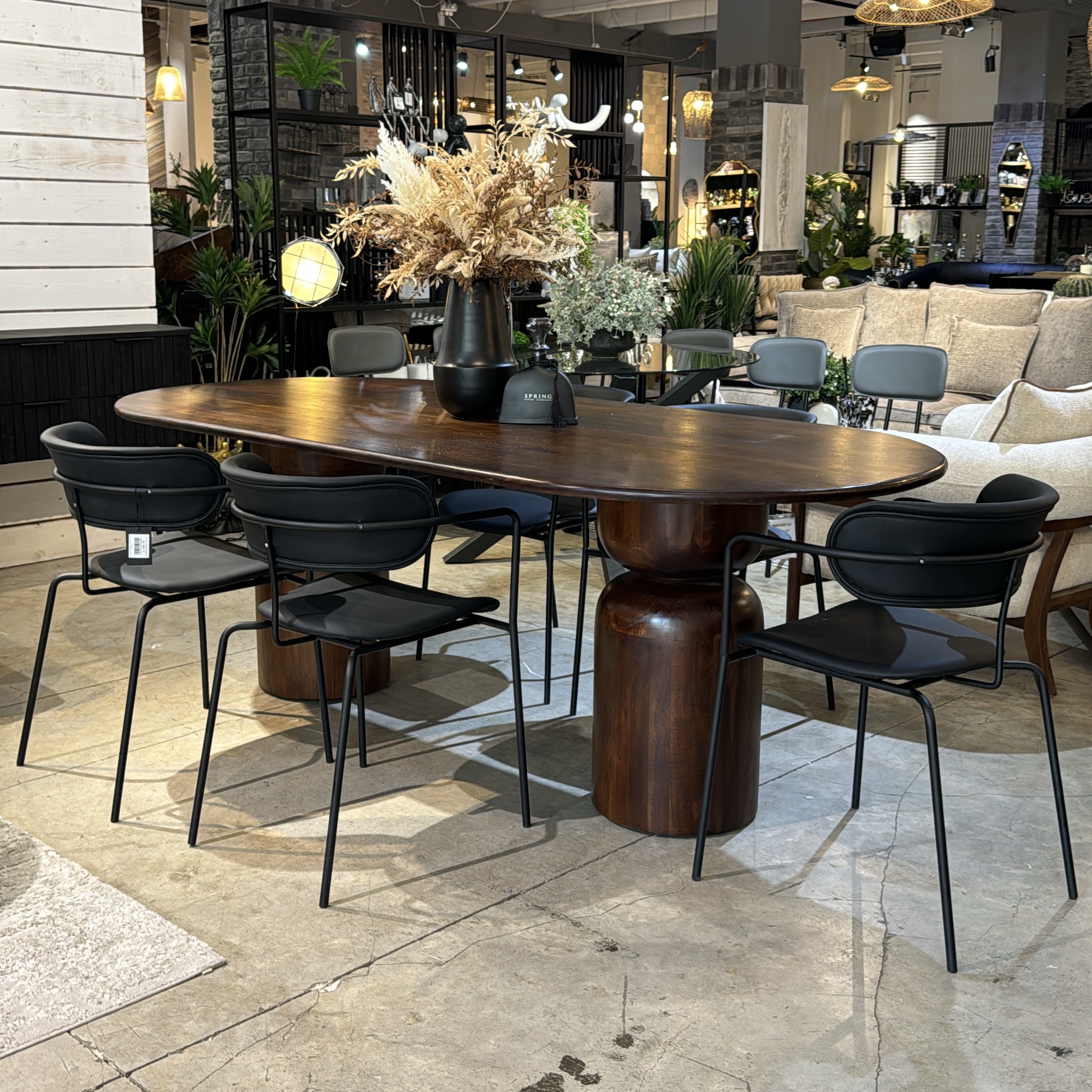 שולחן אוכל עץ ACACIA WOOD