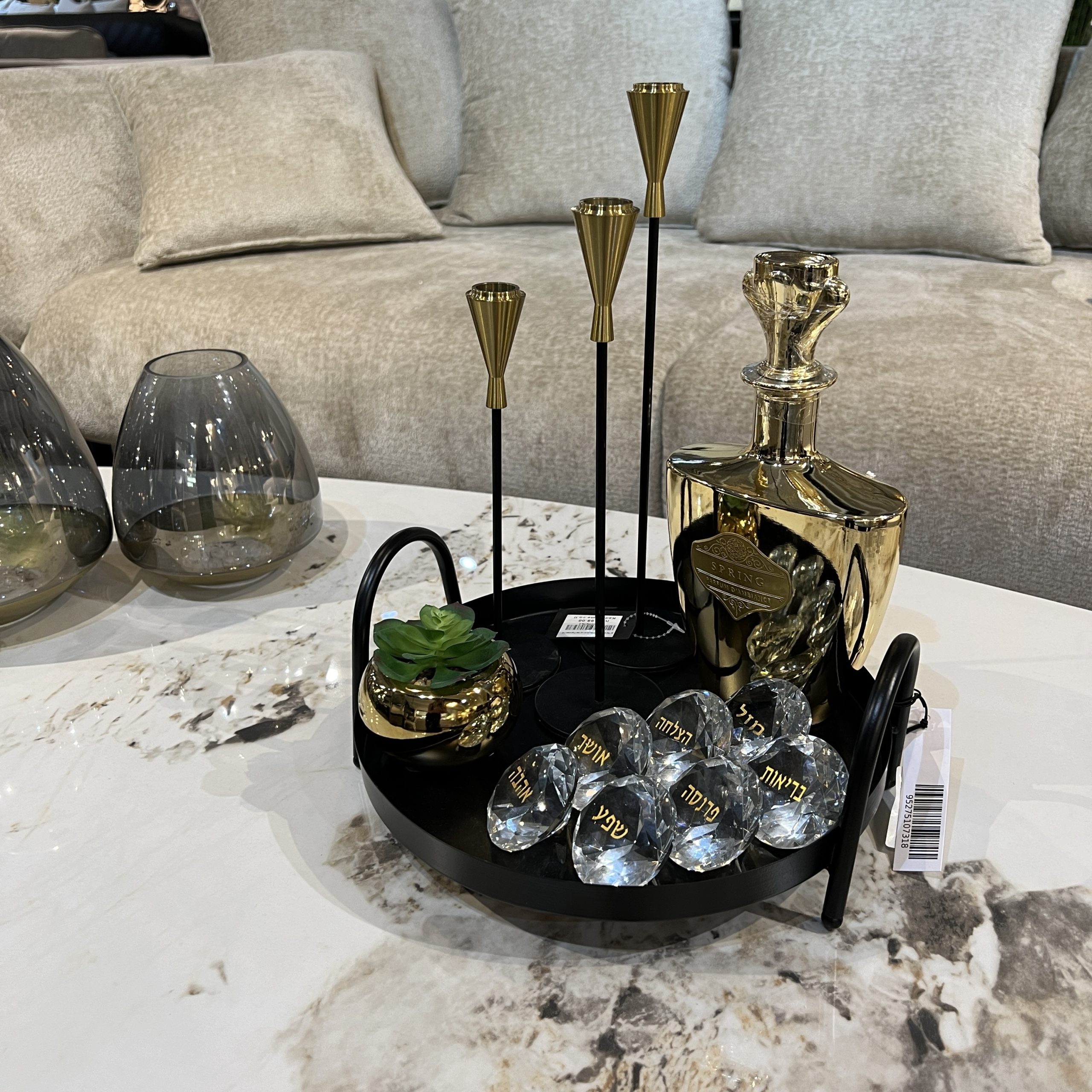 אבן קריסטל כיתוב גדולה דגם איקו אבן קריסטל כיתוב גדולה דגם איקו