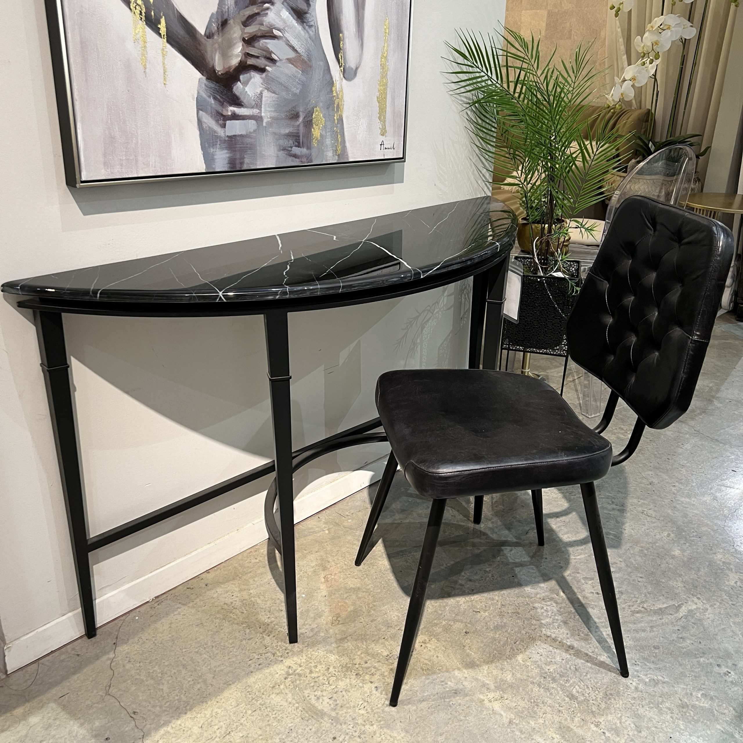 קונסולה פורצלן שחור דגם עדן אחרונות במלאי! קונסולה פורצלן שחור דגם עדן אחרונות במלאי!