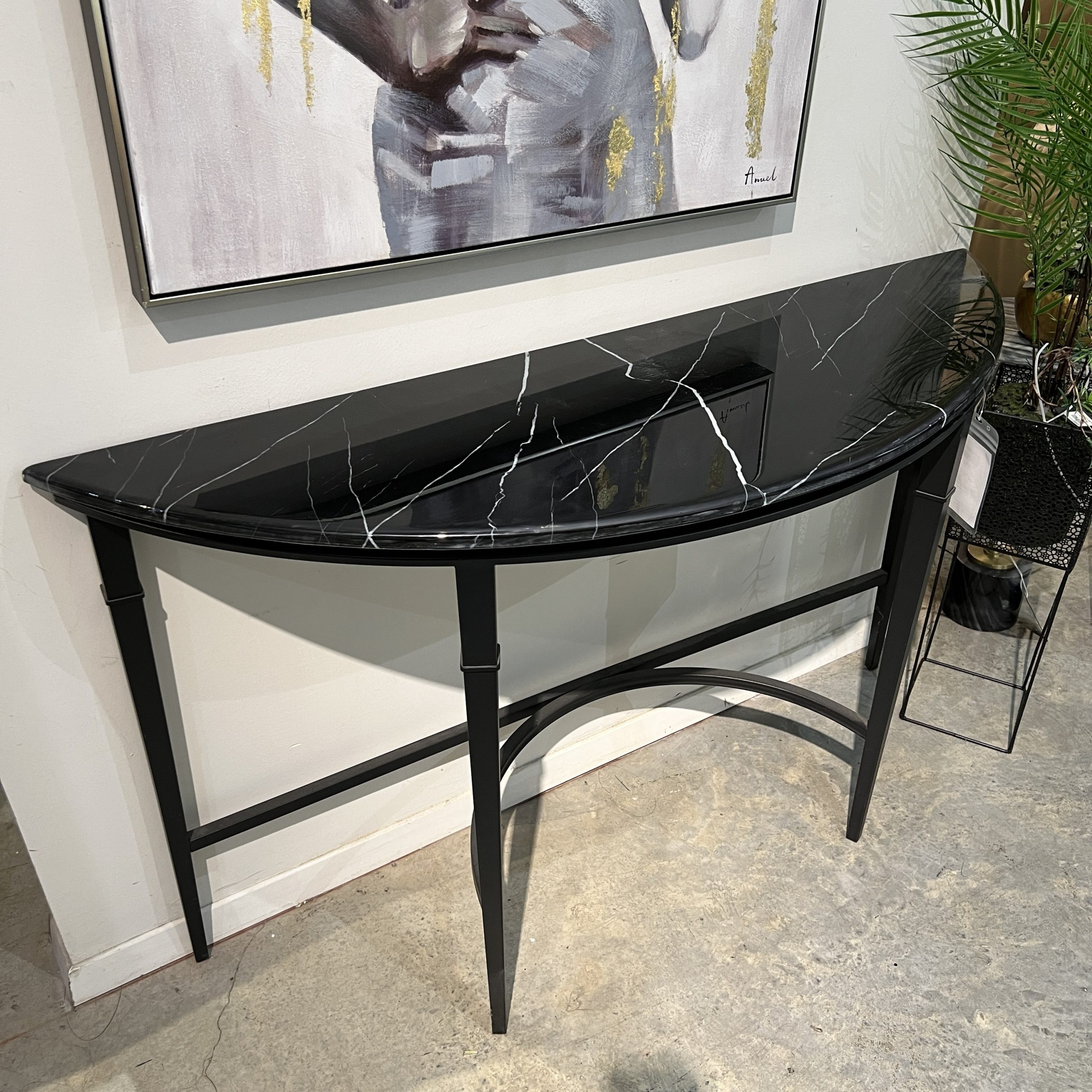 קונסולה פורצלן שחור דגם עדן אחרונות במלאי! קונסולה פורצלן שחור דגם עדן אחרונות במלאי!