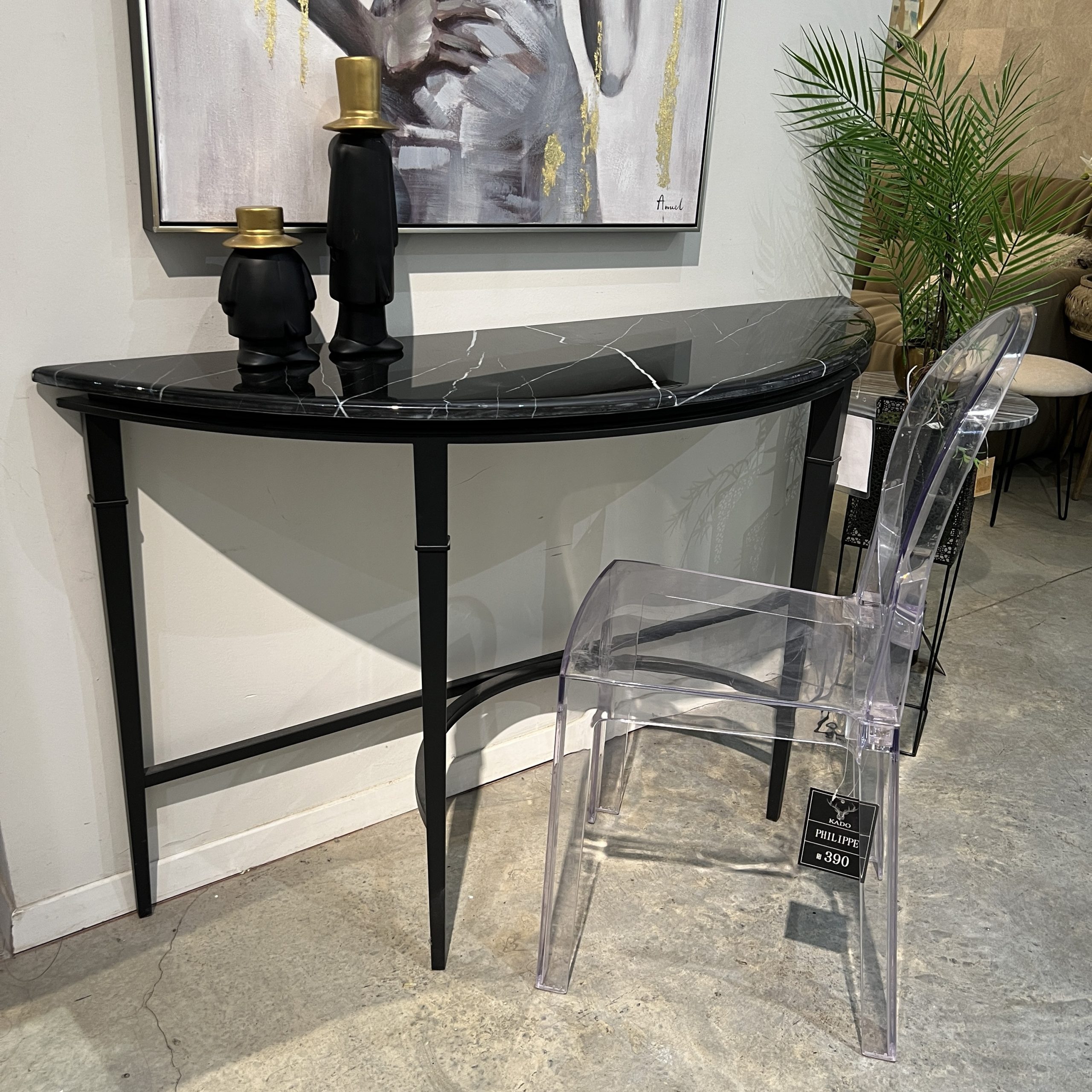 קונסולה פורצלן שחור דגם עדן אחרונות במלאי! קונסולה פורצלן שחור דגם עדן אחרונות במלאי!