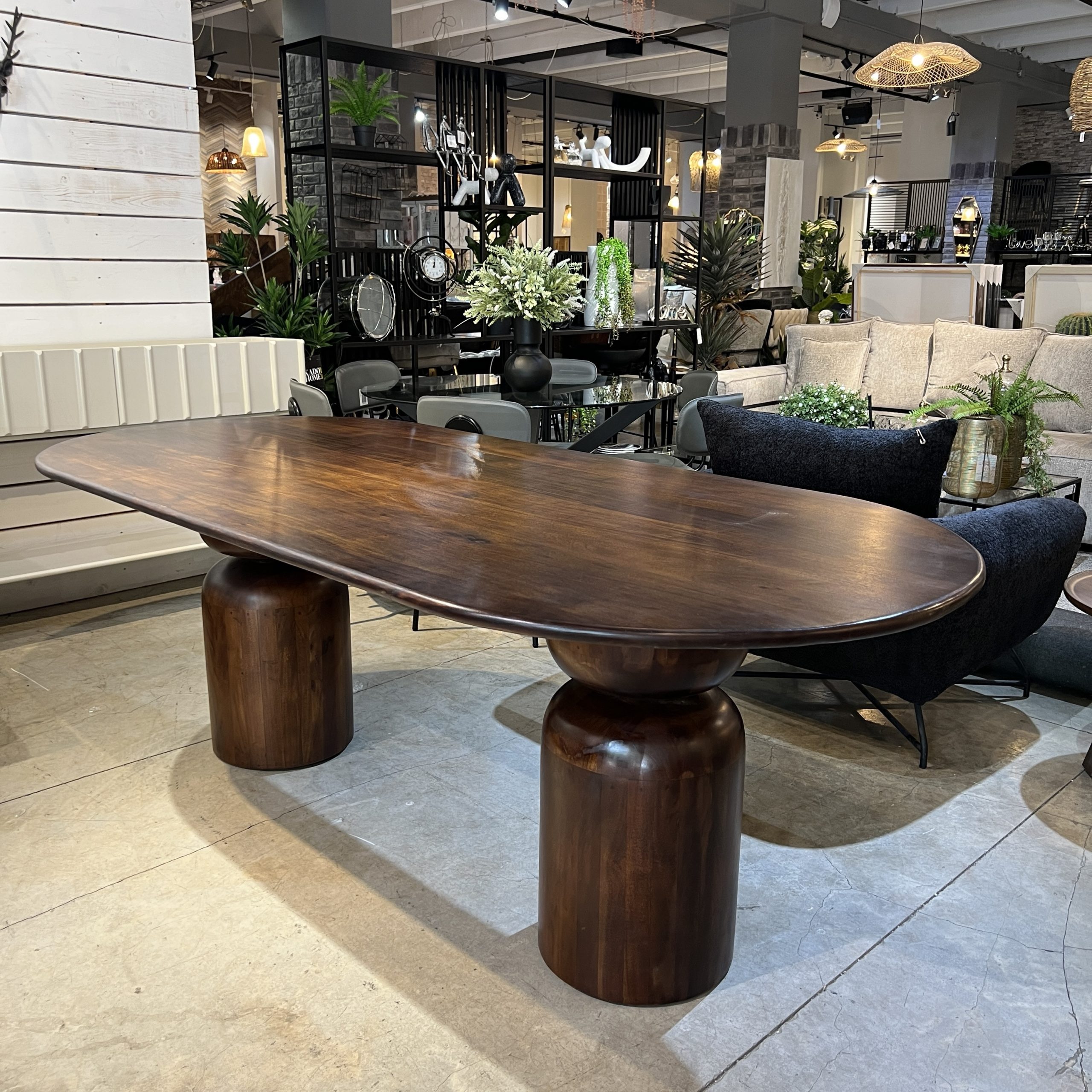 שולחן אוכל עץ ACACIA WOOD